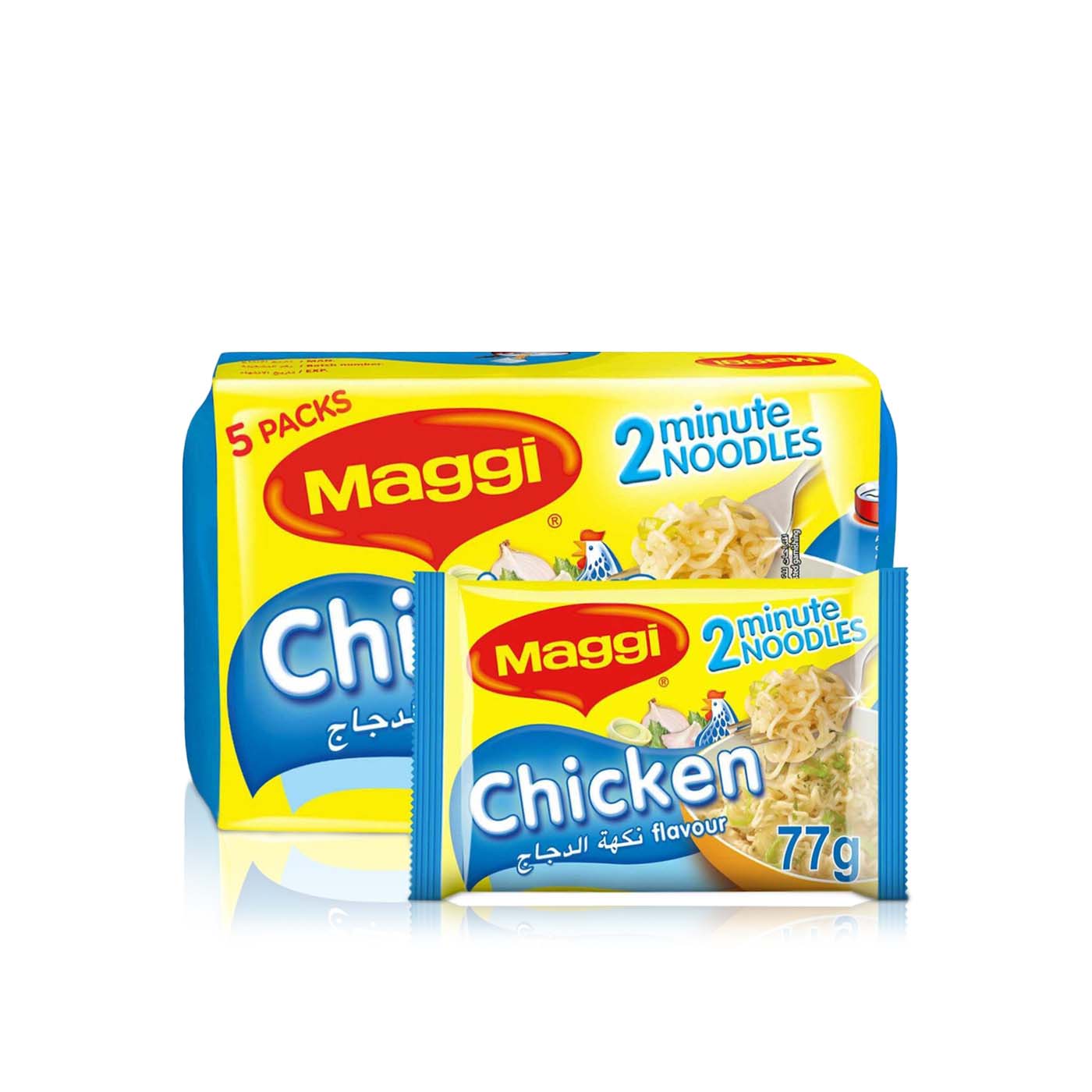 Maggi 2 Minute Noodles Chicken 77g x 5