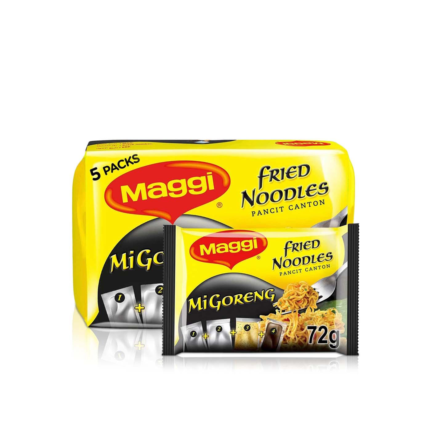 Maggi 2 Minute Mi Goreng Original 72g x 5