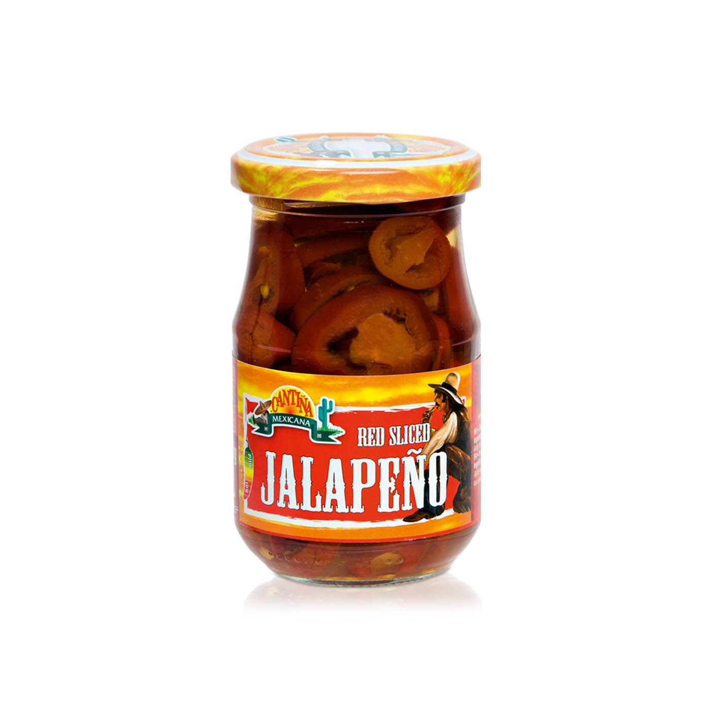 Cantina Red Sliced Jalapeno Peppers 190g