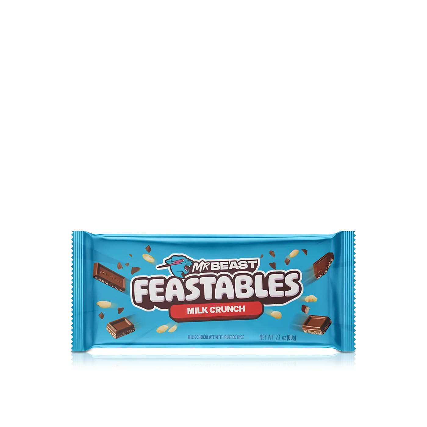 Mr Beast Feastables Milk Crunch Chocolate 60g