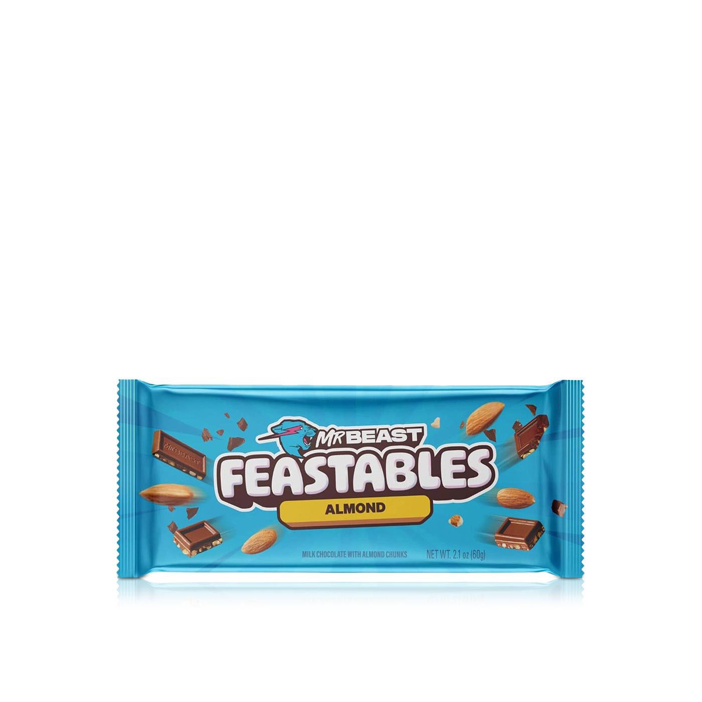 Mr Beast Feastables Almond Milk Chocolate 60g