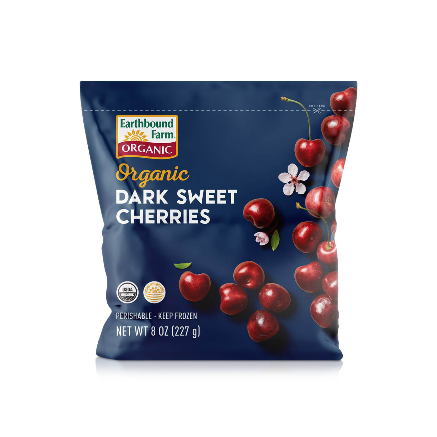Earthbound Farm Organic Dark Sweet Cherries 226.8g