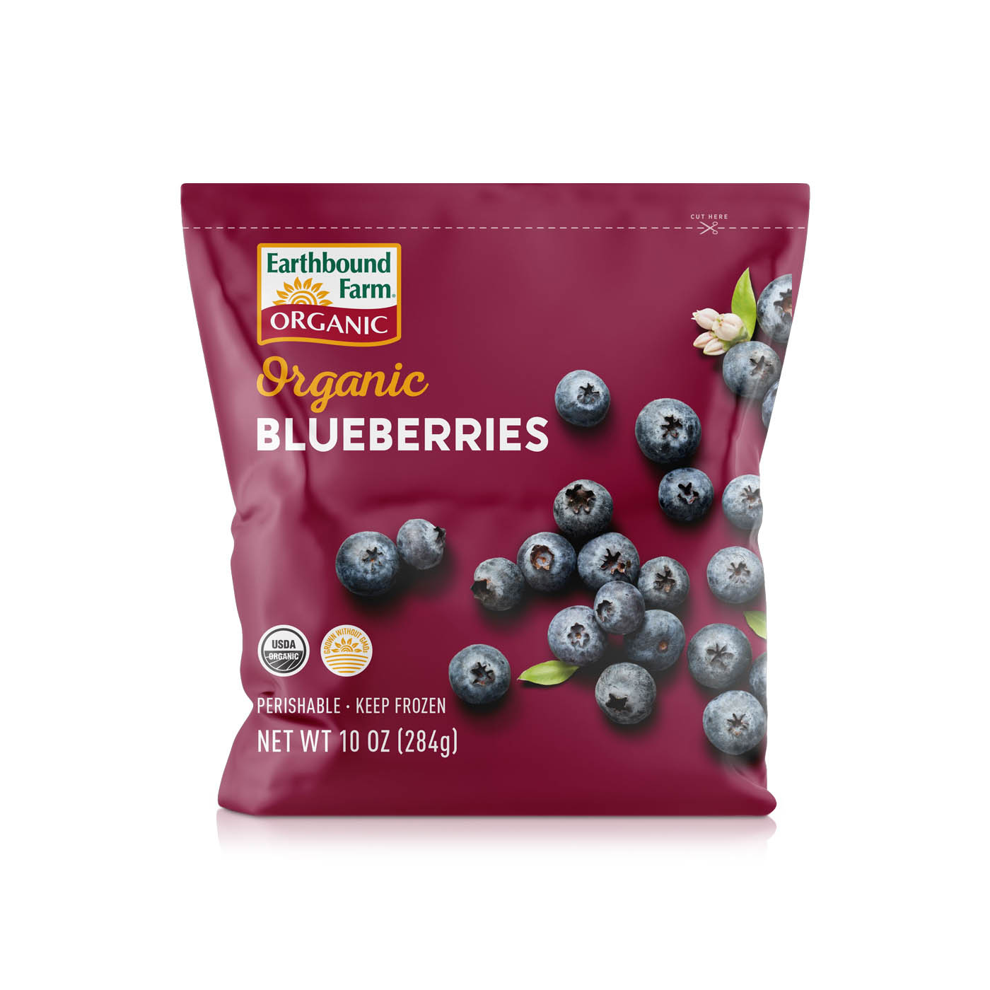 Earthbound Farm Organic Blueberries 907.2g