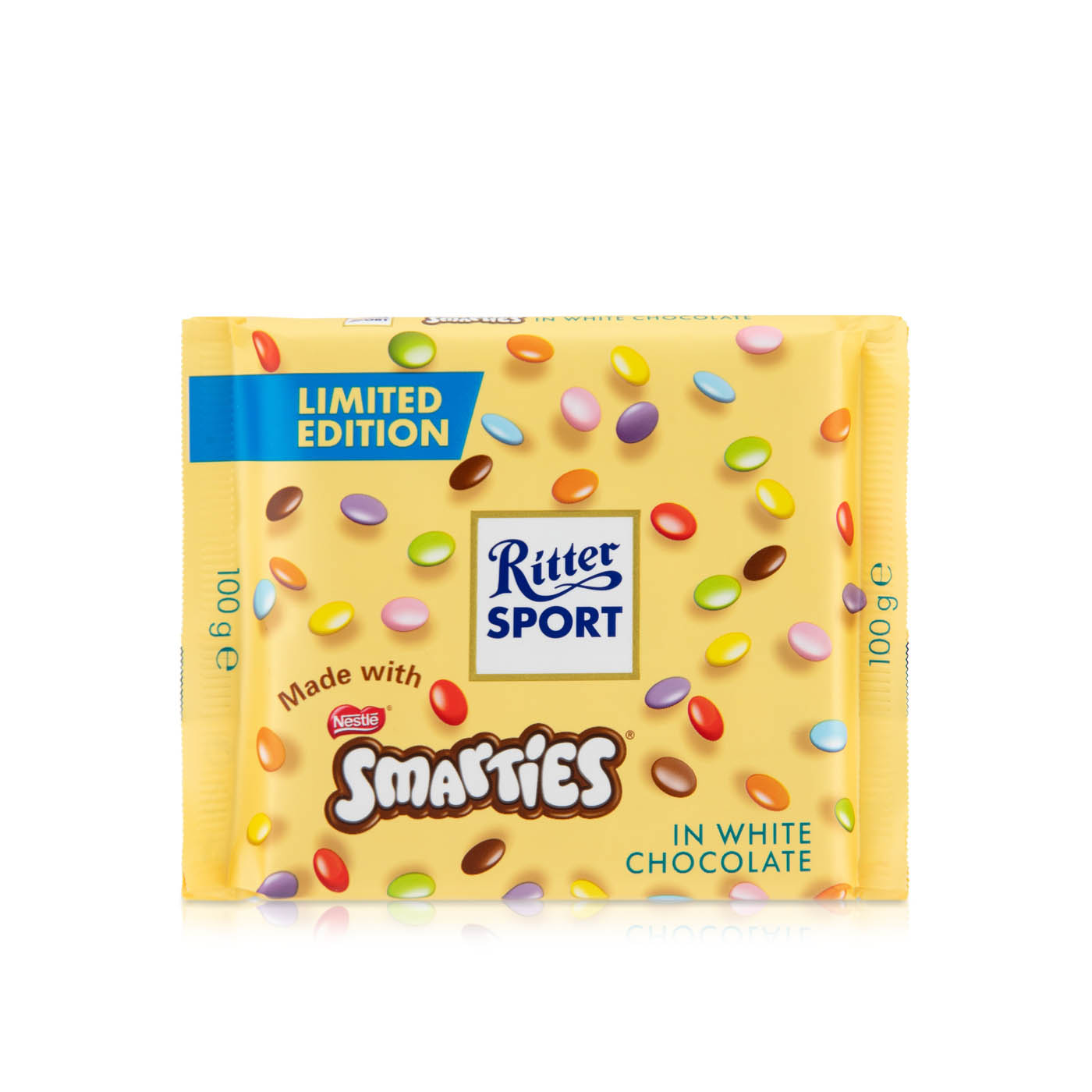Ritter Sport White Chocolate with Smarties 100g