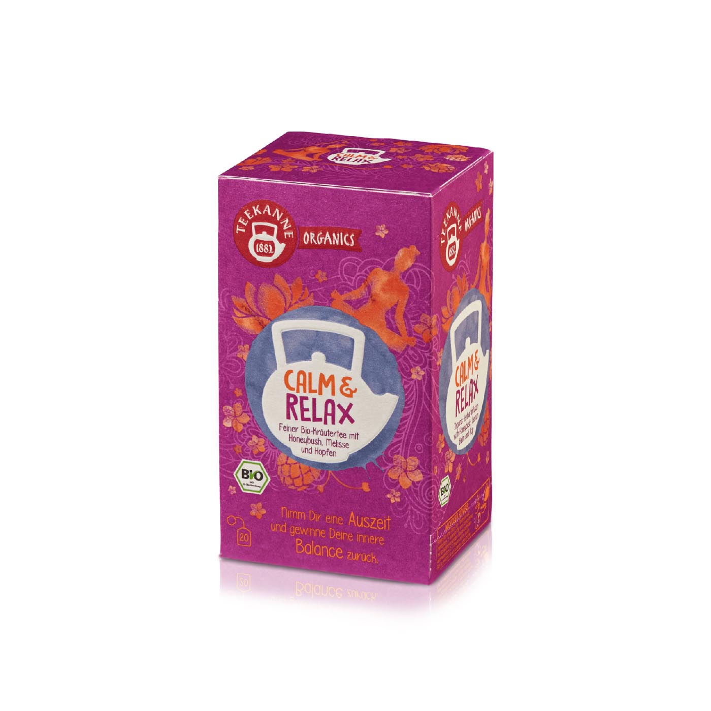 Teekanne Organic Calm and Relax Tea 20 Bags