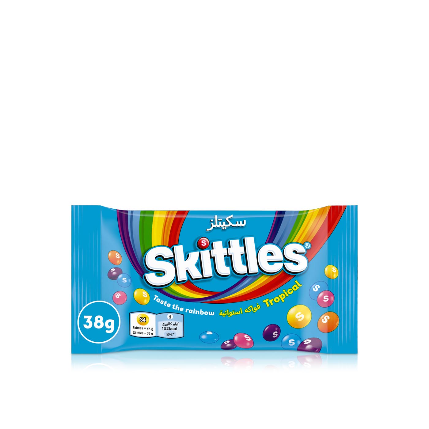 Skittles Tropical Candy Bag 38g