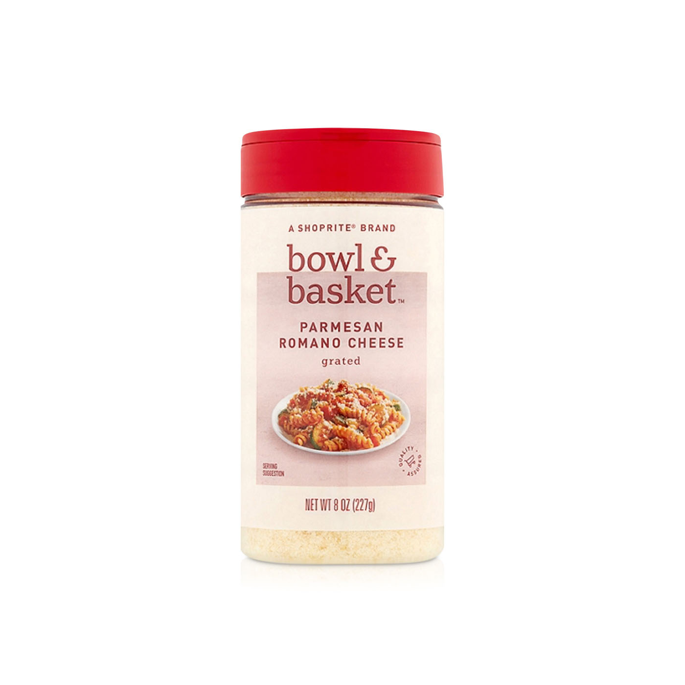 Bowl & Basket Grated Parmesan Romano Cheese 227g