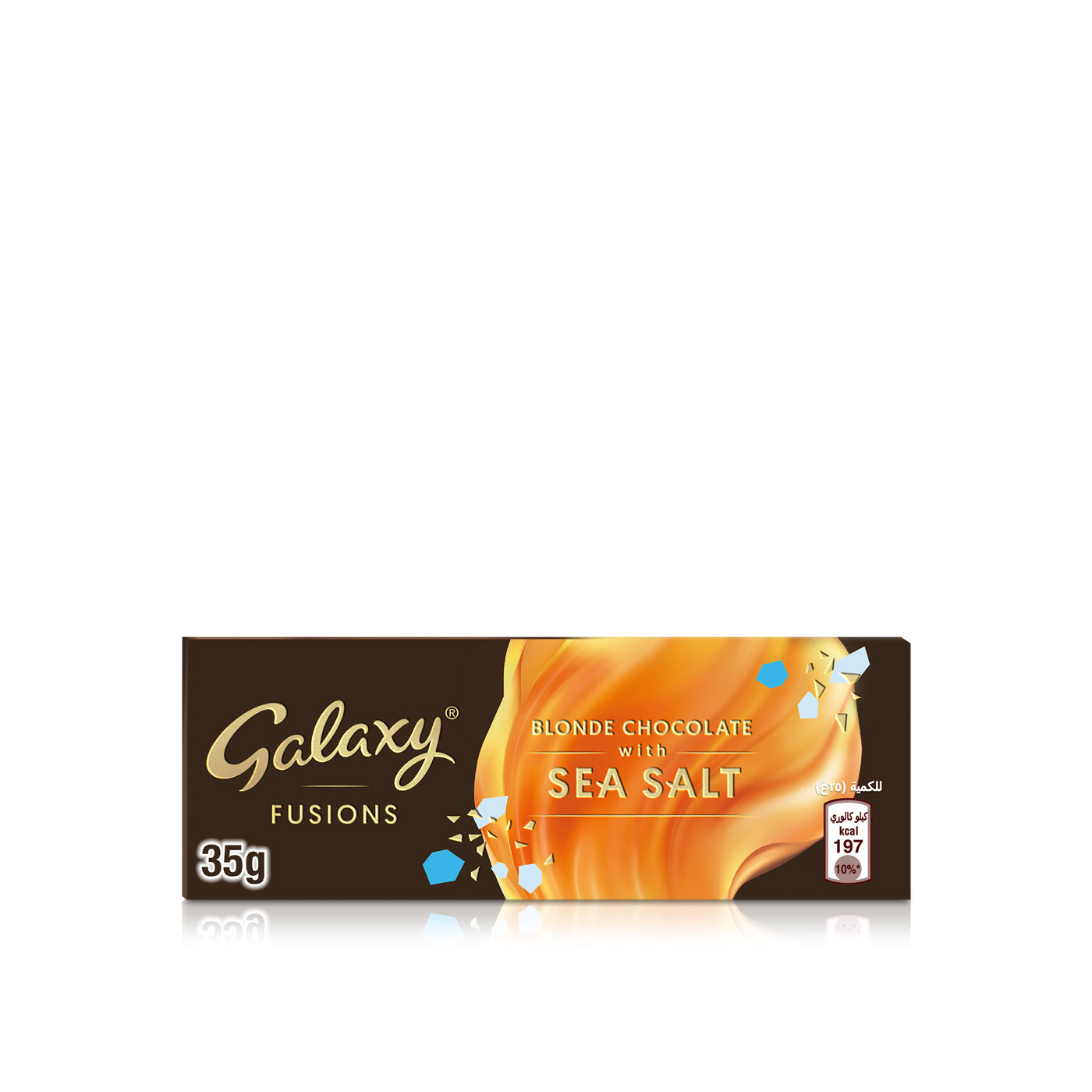 Galaxy Fusions Blonde Chocolate with Sea Salt 35g