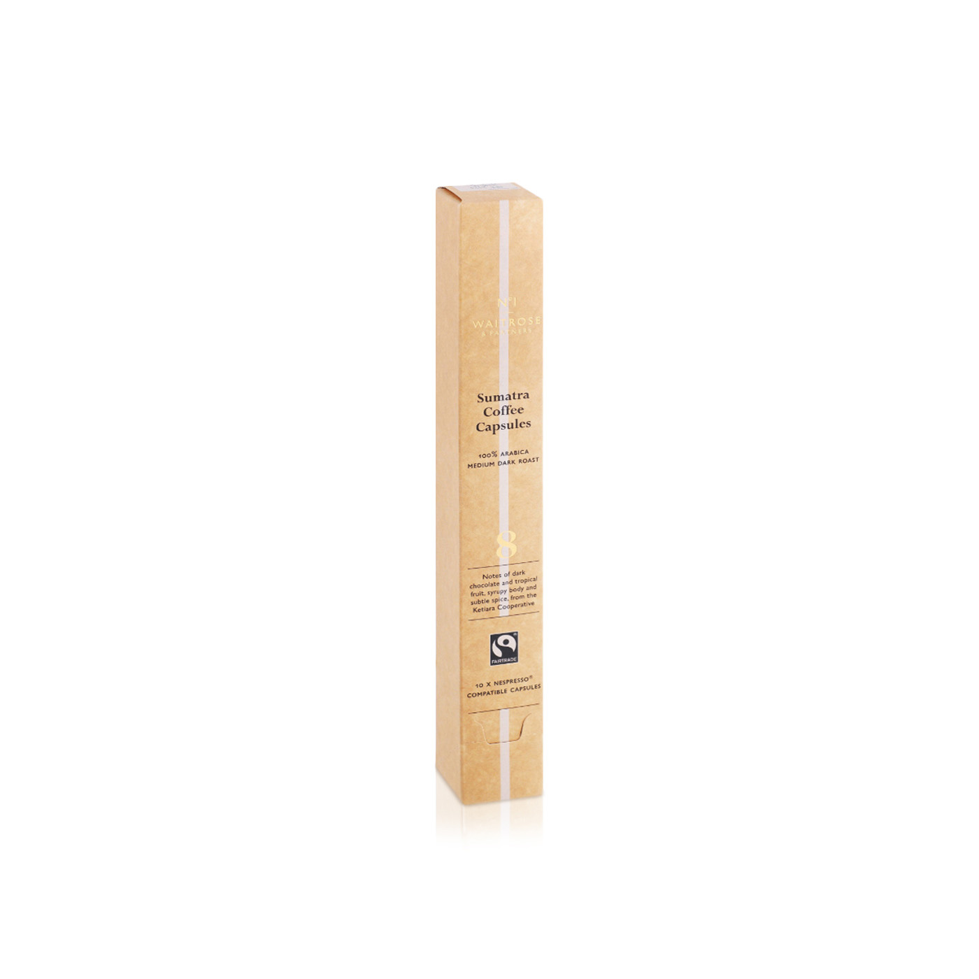 Waitrose No.1 Sumatran Nespresso Pods x 10 54g