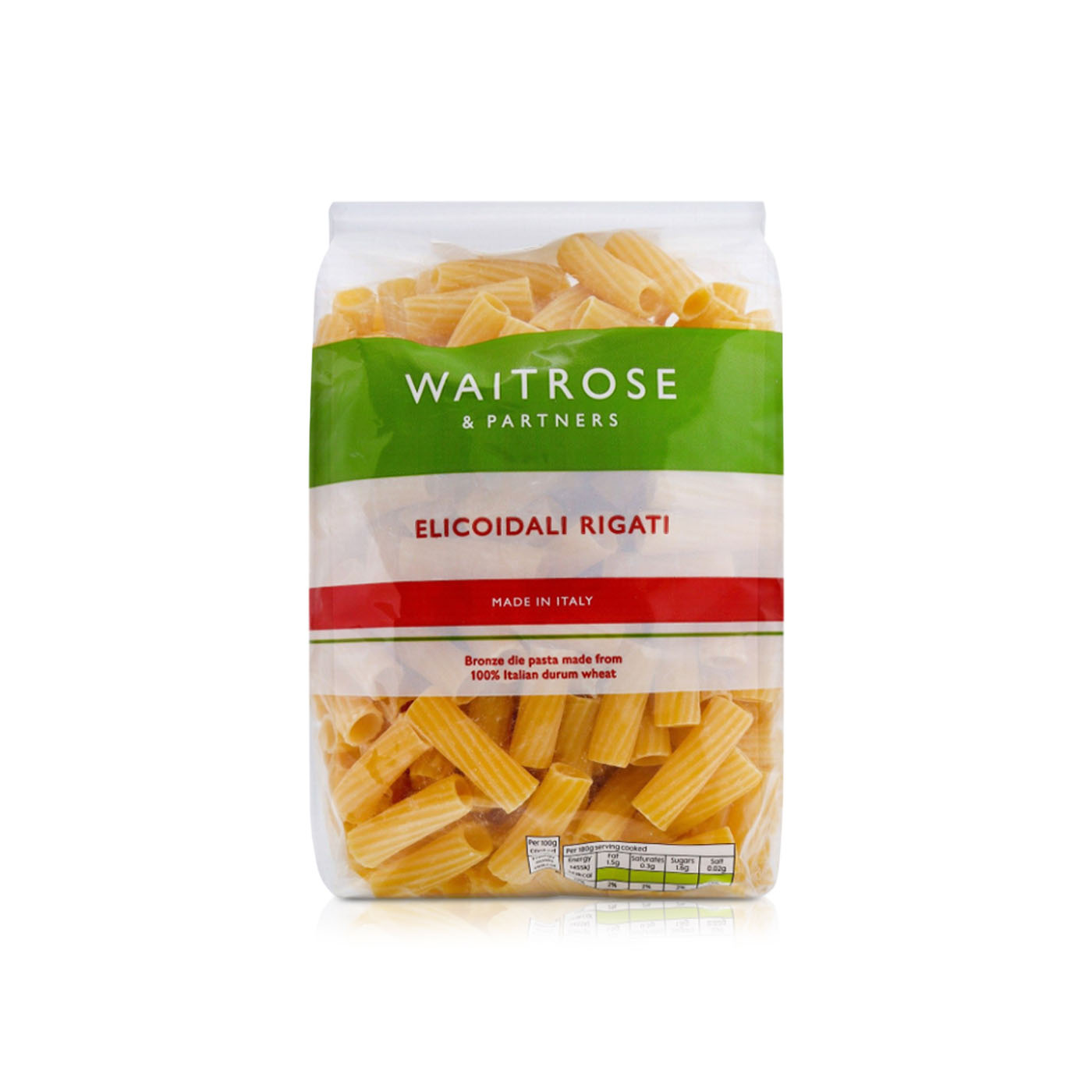 Waitrose Elicoidali Rigati Pasta 500g