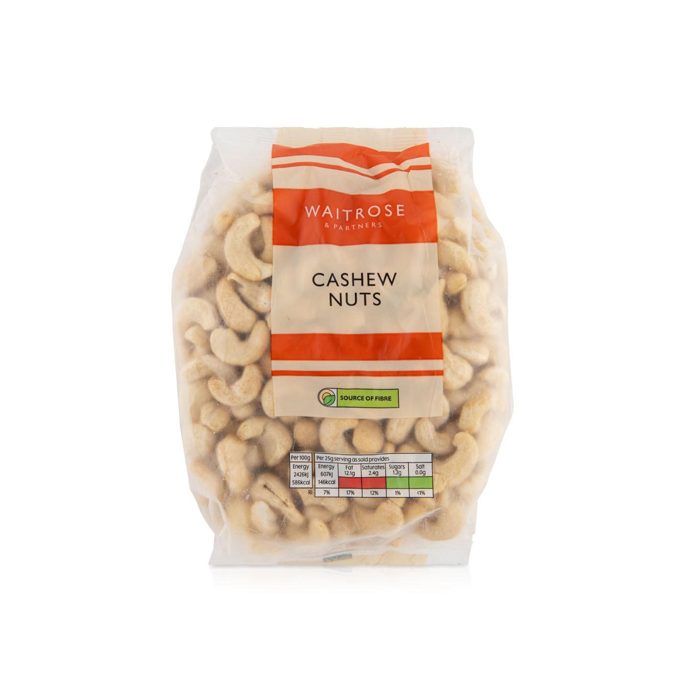 Waitrose Cashew Nuts 400 G