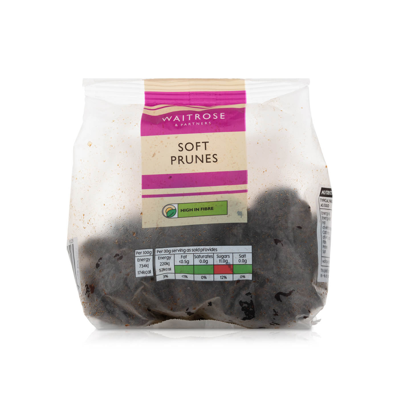 Waitrose Soft Prunes 250g