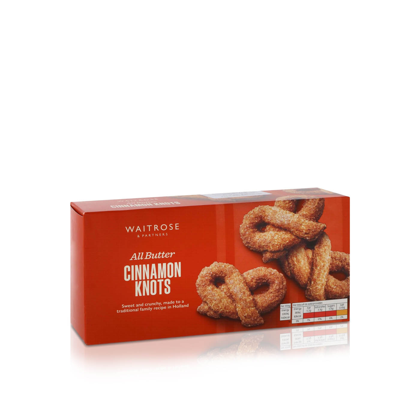 Waitrose All Butter Cinnamon Knots 150g