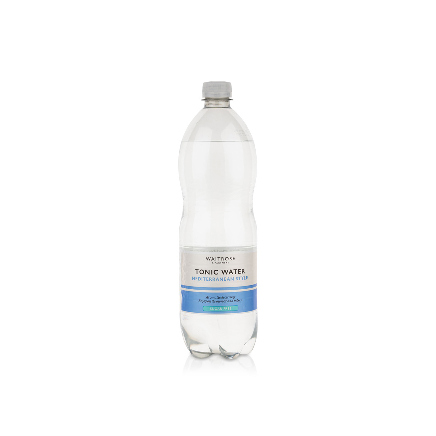 Waitrose Mediterranean Tonic Water Sugar Free 1L