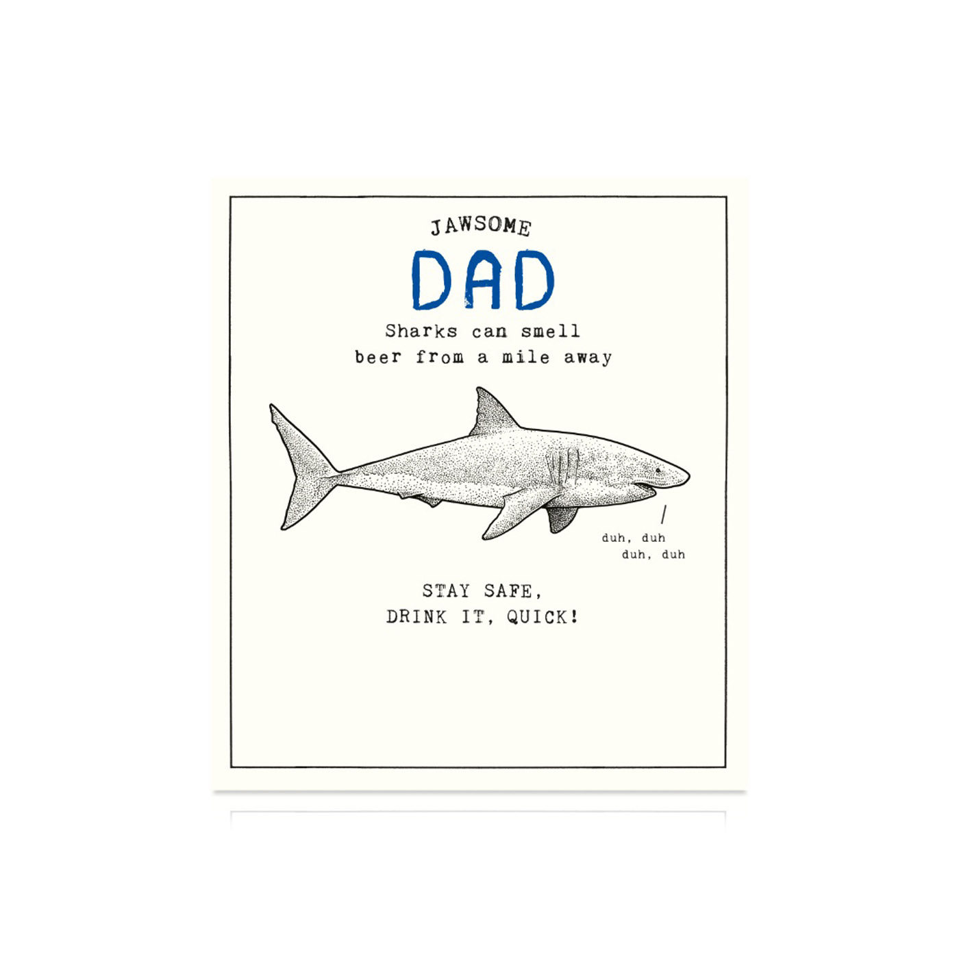 Pigment Jawsome Dad Father's Day Card