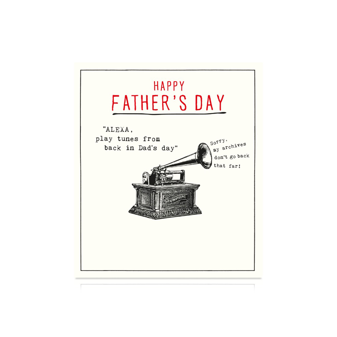 Pigment Alexa Play Tune Happy Fathers Day Card