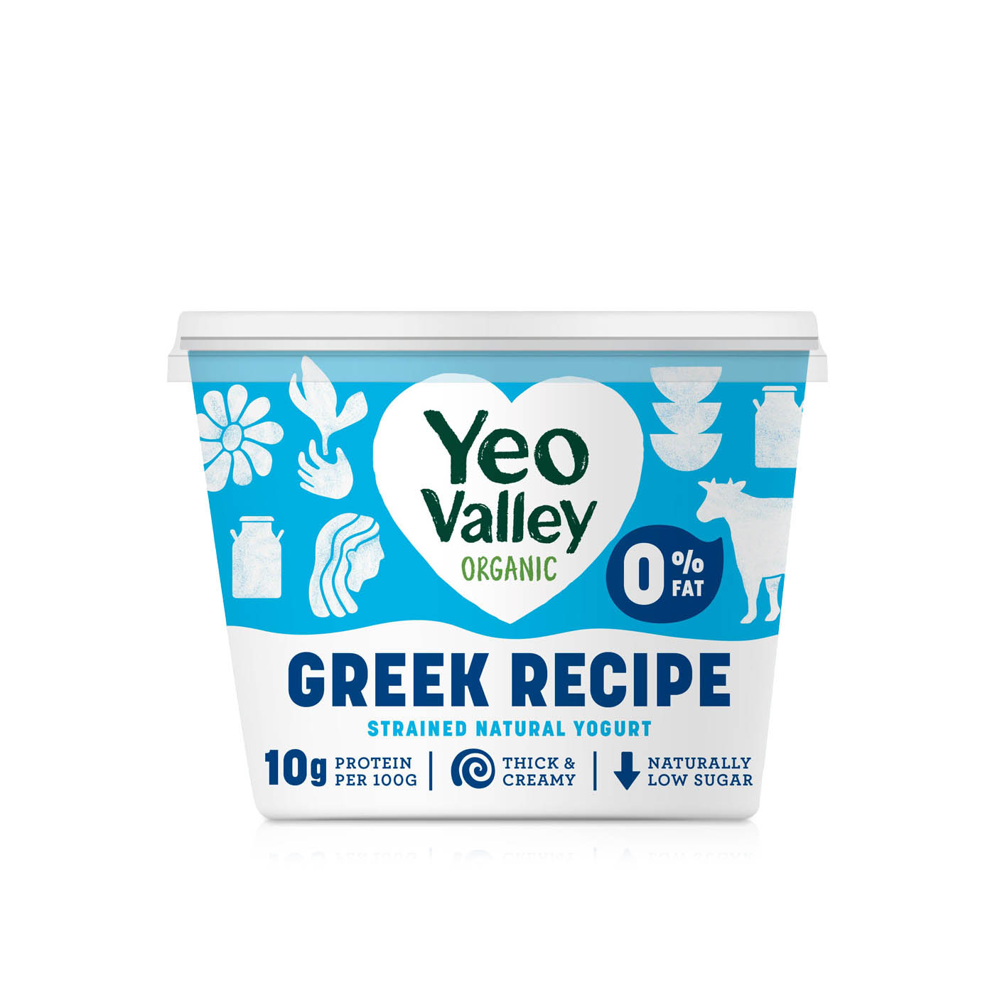 Yvo Organic Super Thick Fat Free 450g