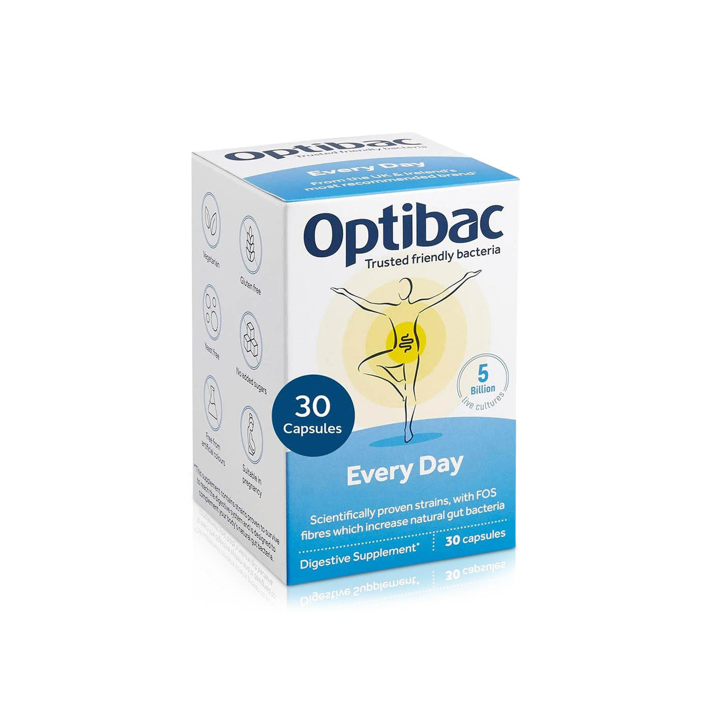 Optibac Every Day Digestive Supplement Capsules x 30