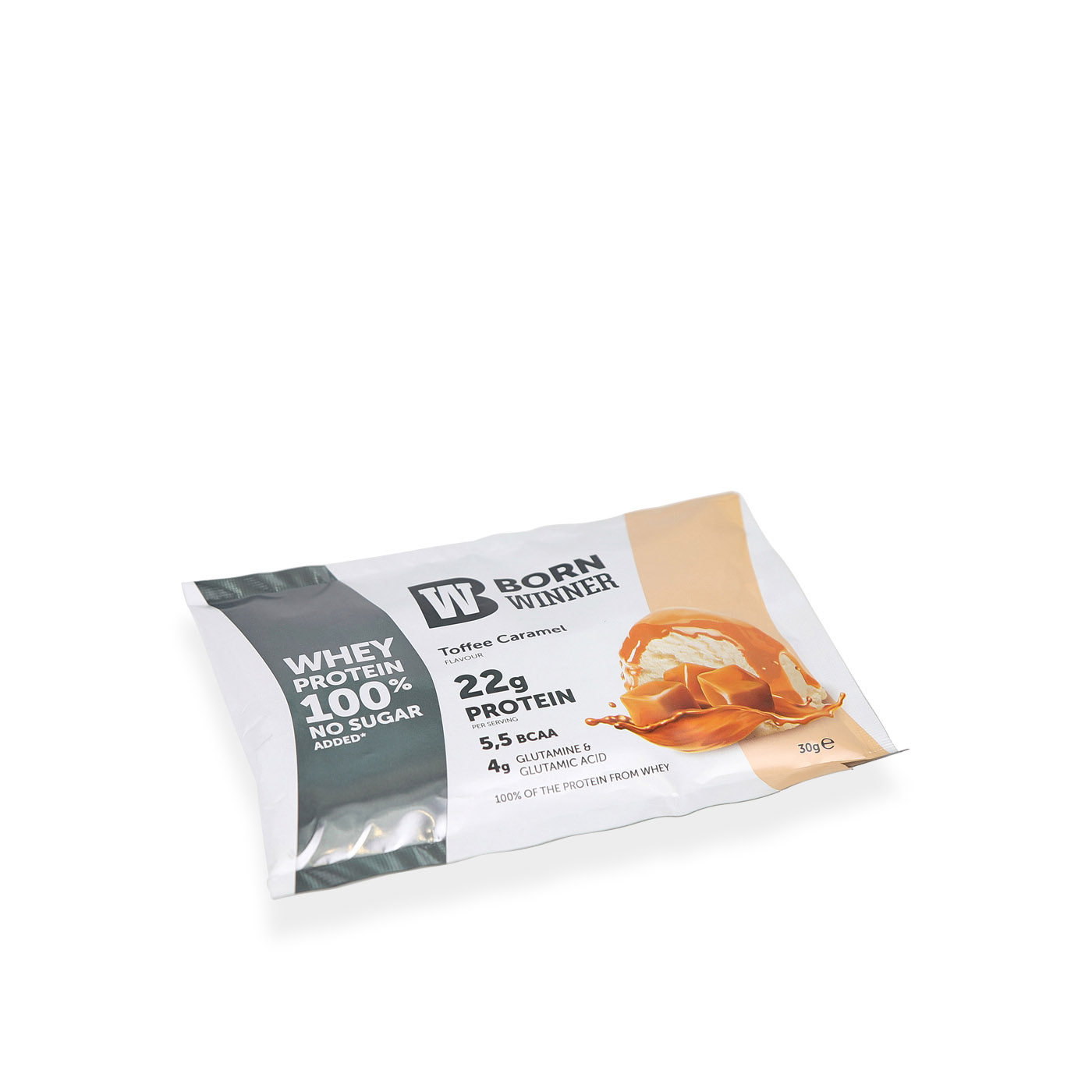 Born Winner Toffee Caramel Whey Protein Blend 30g