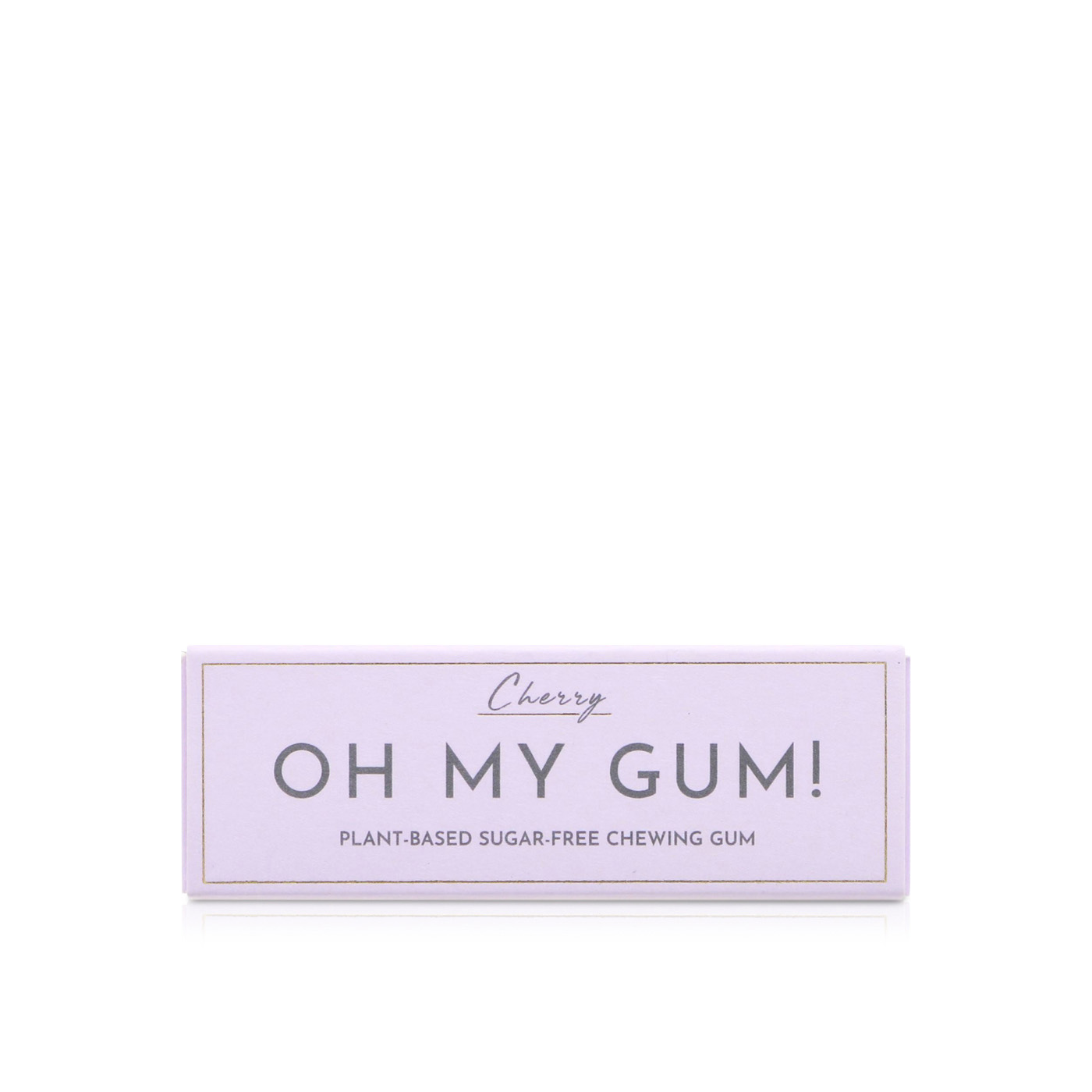 Oh My Gum Plant Based Sugar-Free Cherry Gum 19g