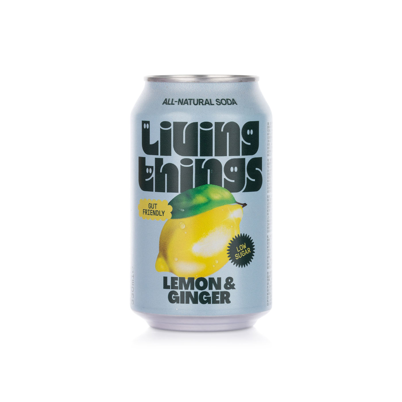 Living Lemon Ginger Soda 330ml
