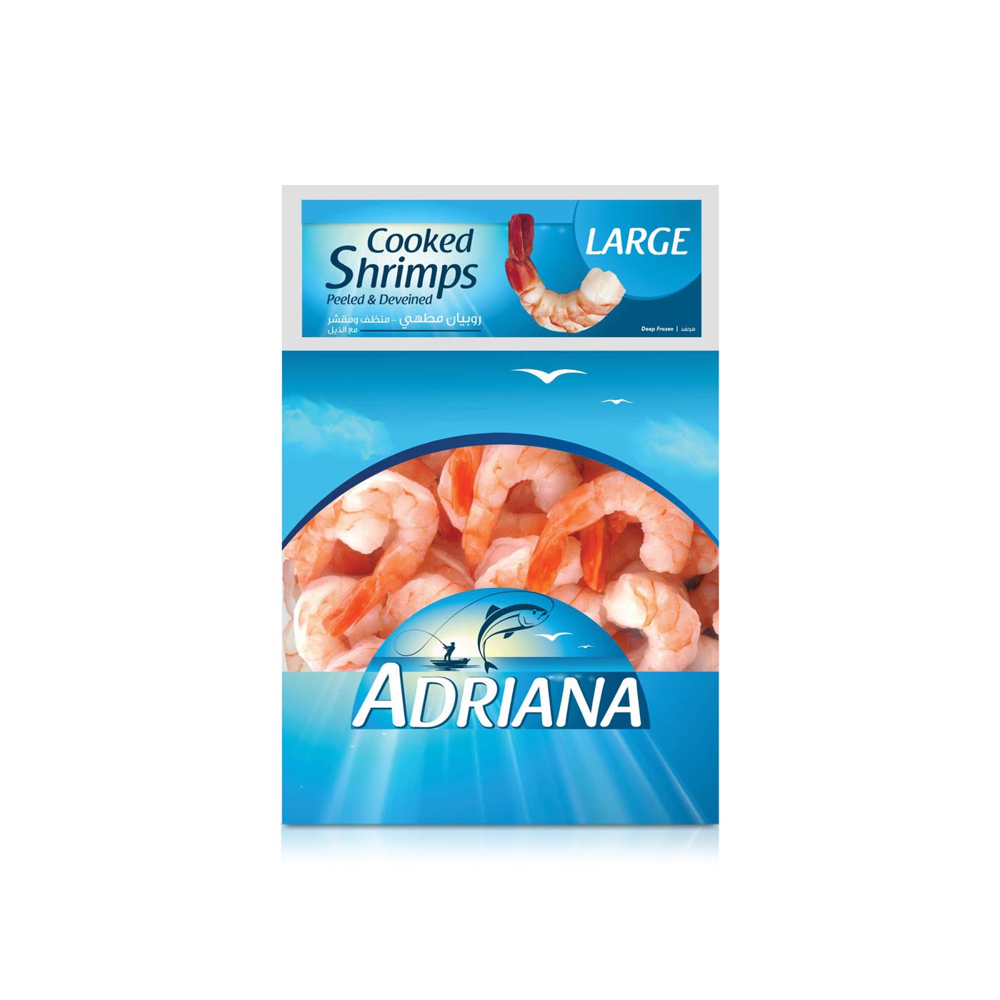 Adriana Cooked Shrimps Large 400g