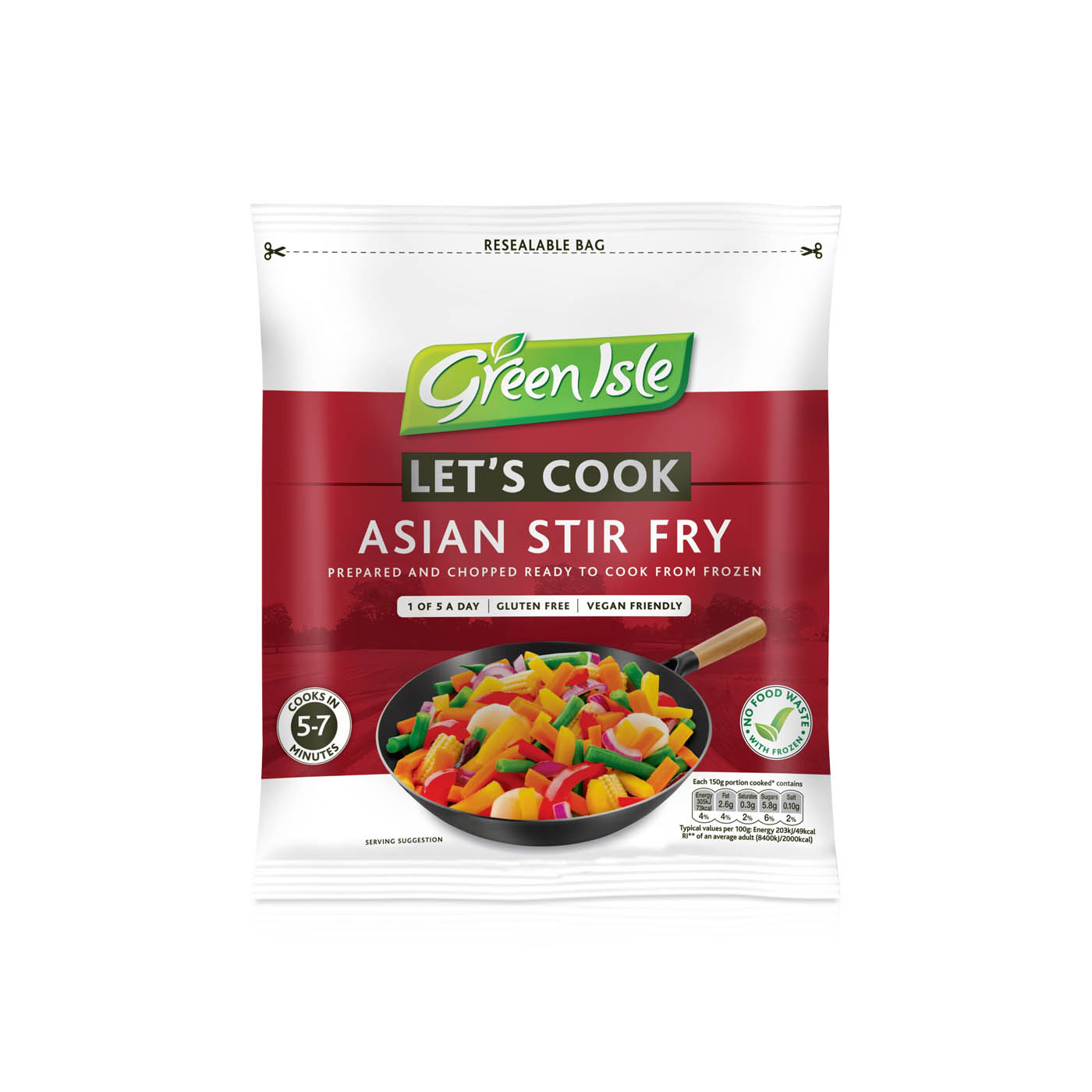 Green Isle Asian Stir Fry 580g