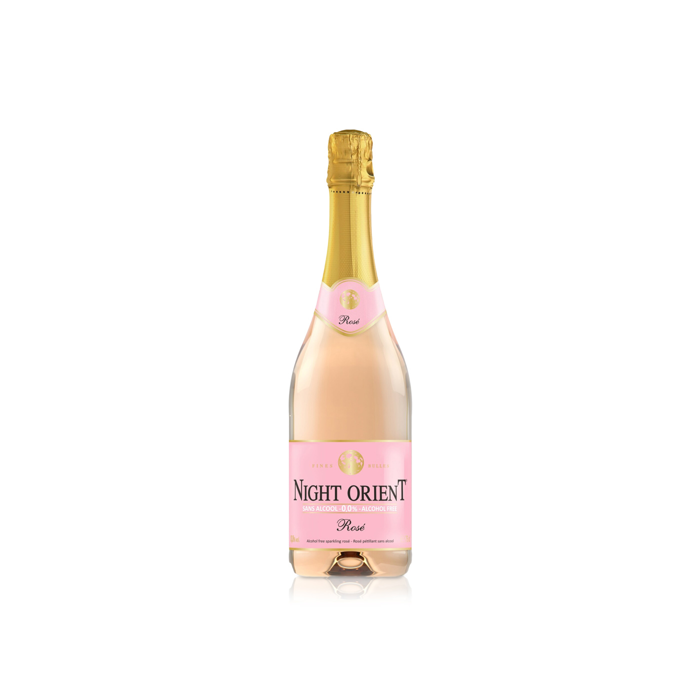Night Orient Rose Sparkling Non-Alcoholic Drink 750ml