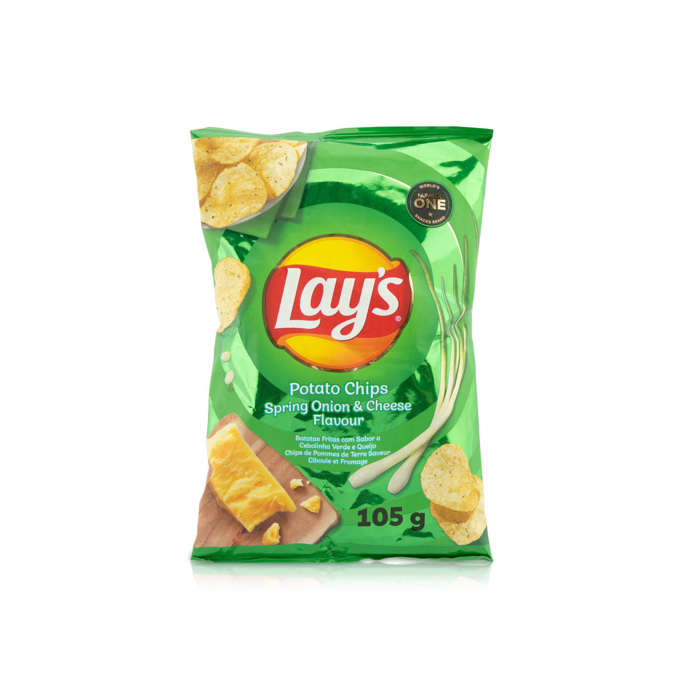 Lay's Spring Onion and Cheese Potato Chips 105g