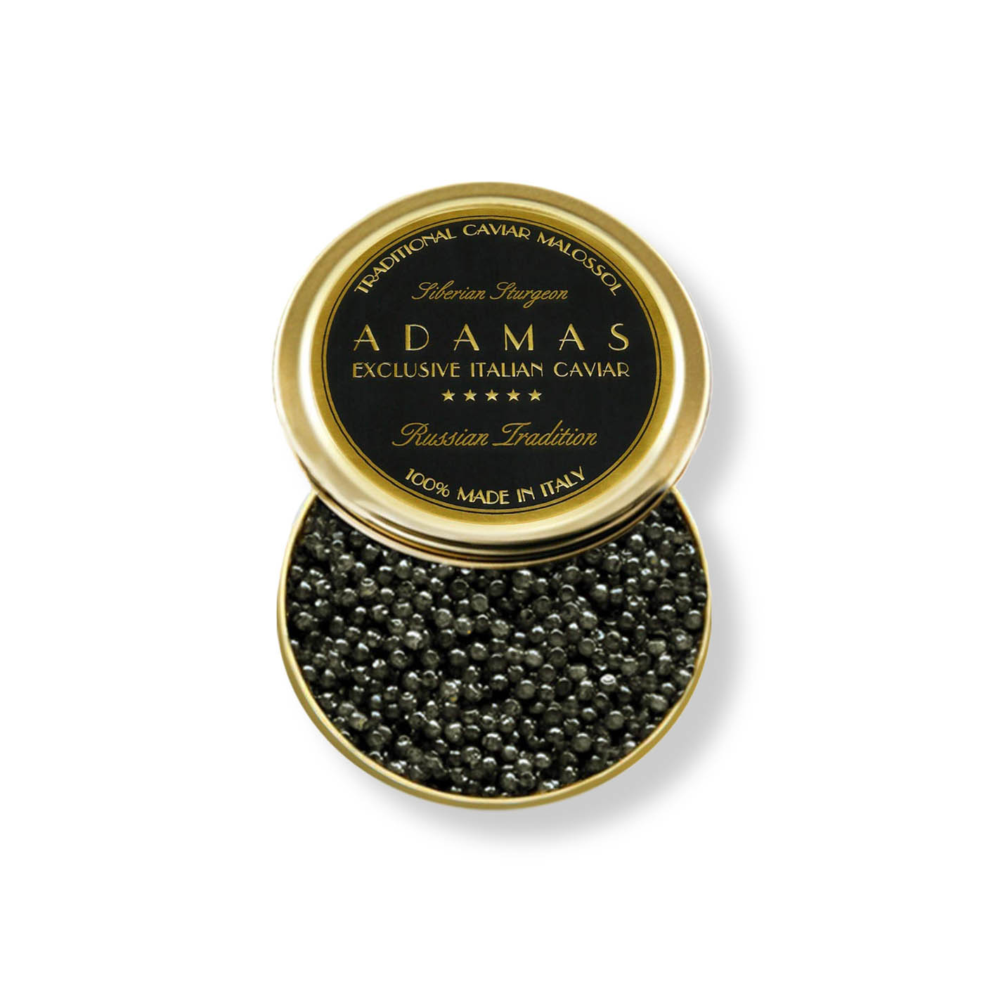 Adamas Black Baerii Sturgeon Caviar 30g