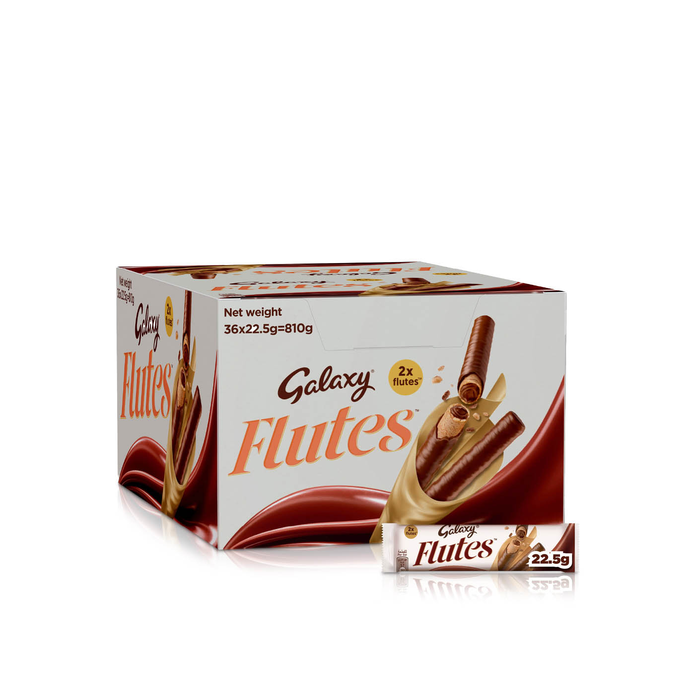 Galaxy Chocolate Flutes 22g x 36