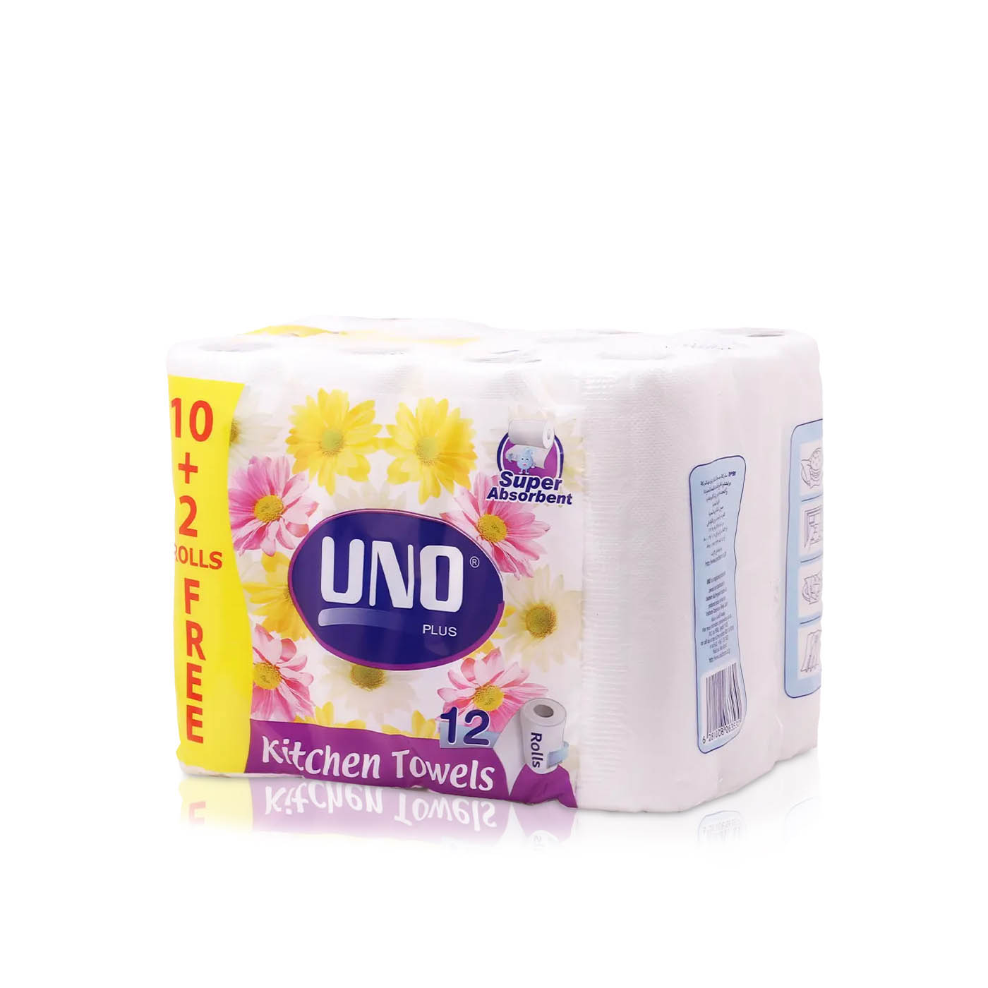 Uno Plus Kitchen Towels 28cm x 12 Rolls