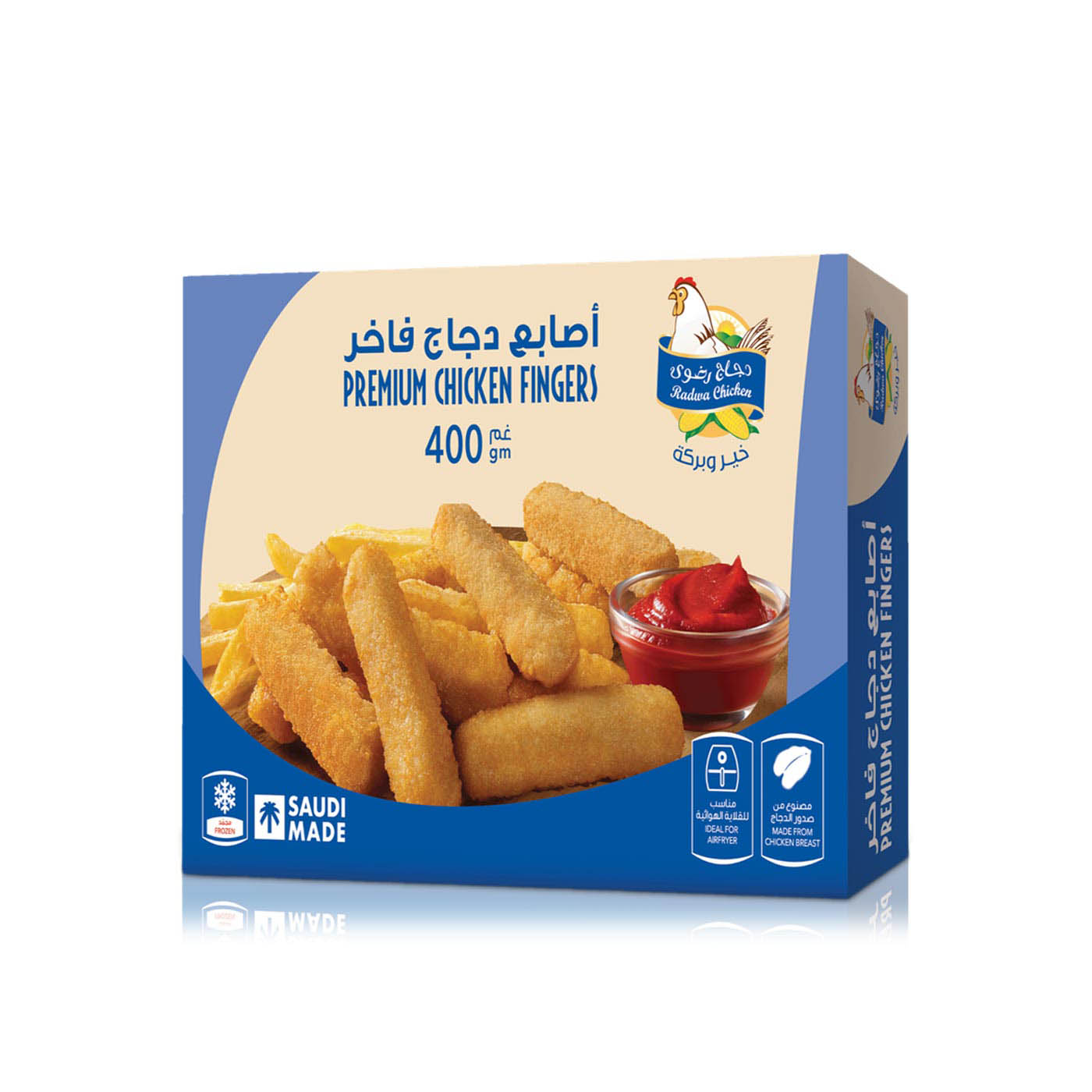 Radwa Premium Chicken Fingers 400g