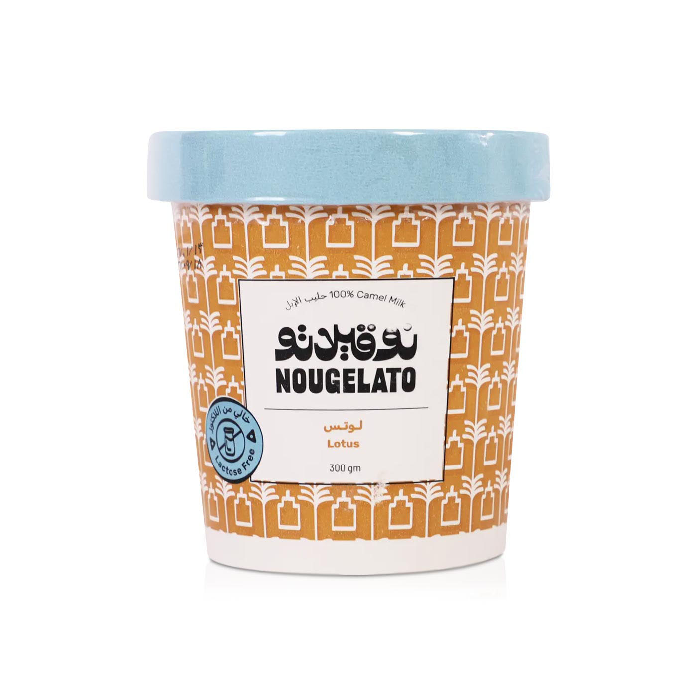 Nougelato Lotus Camel Milk Gelato 300g