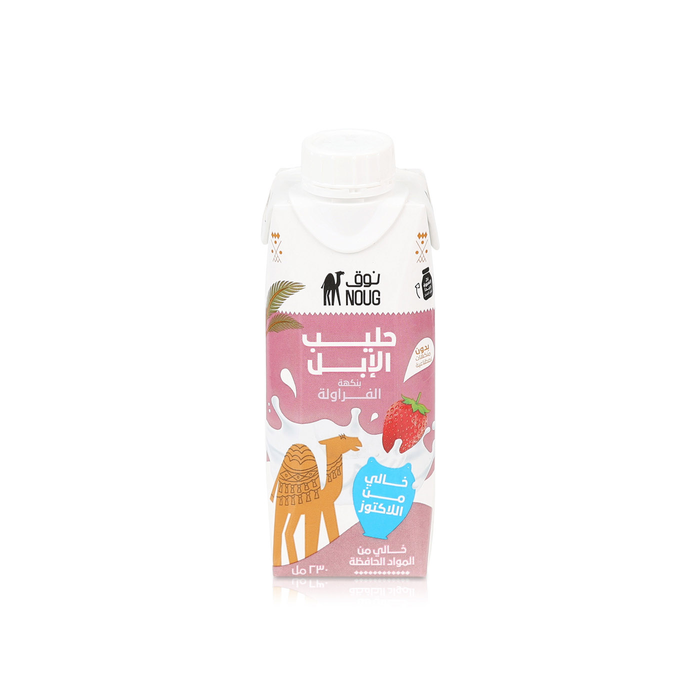 Noug Strawberry Camel Milk 230ml