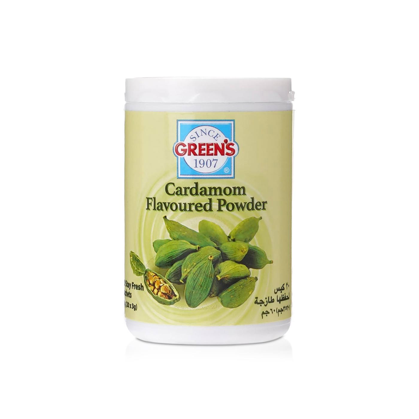 Green's Cardamom Flavoured Powder 60g