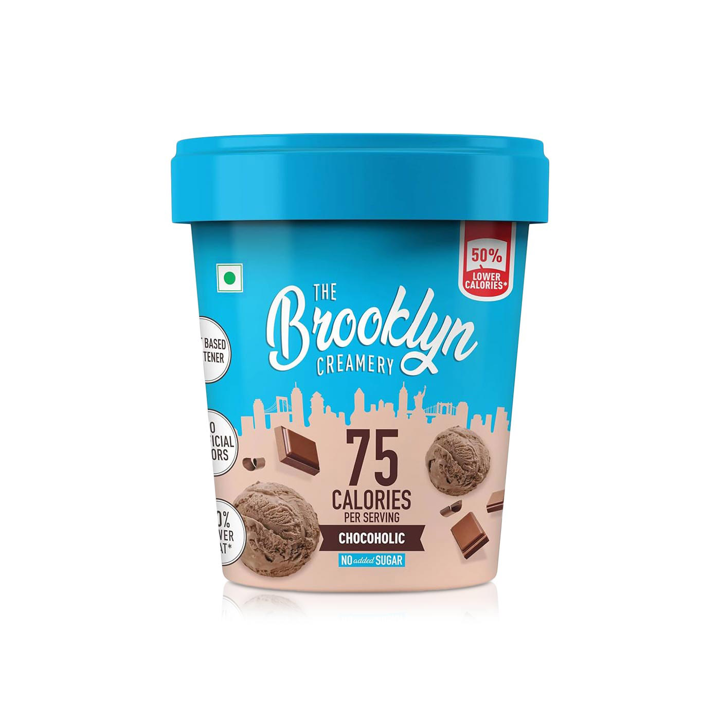 The Brooklyn Creamery Low Calorie Chocoholic Ice Cream 125ml