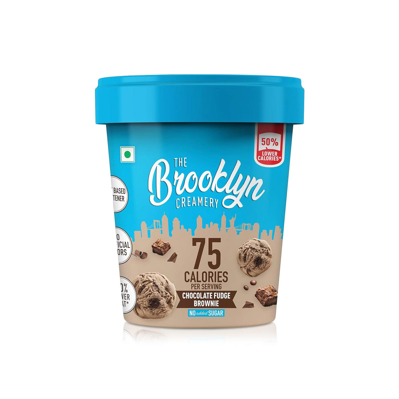 The Brooklyn Creamery Chocolate Brownie Ice Cream 450ml