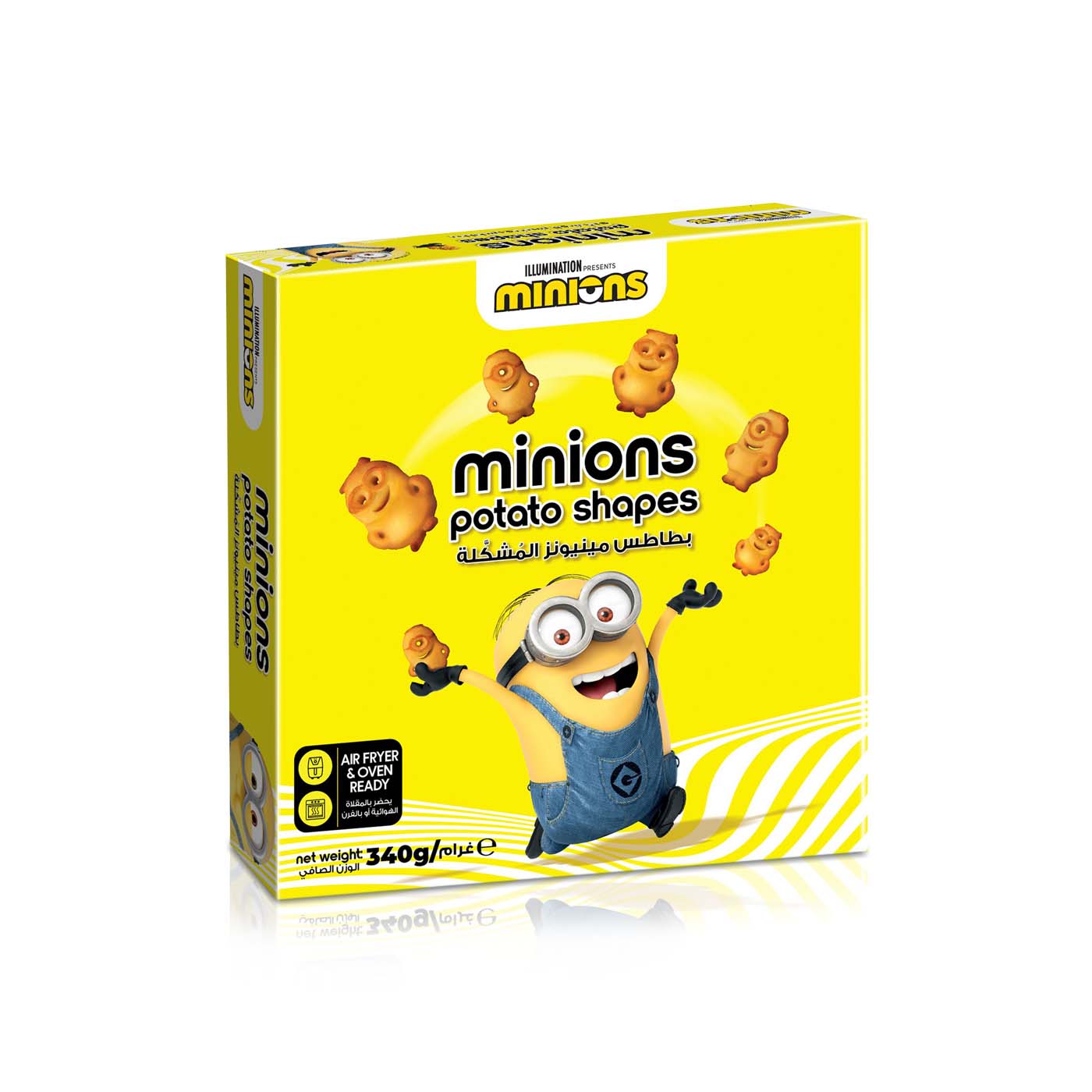Minions Frozen Potato Shapes 340g