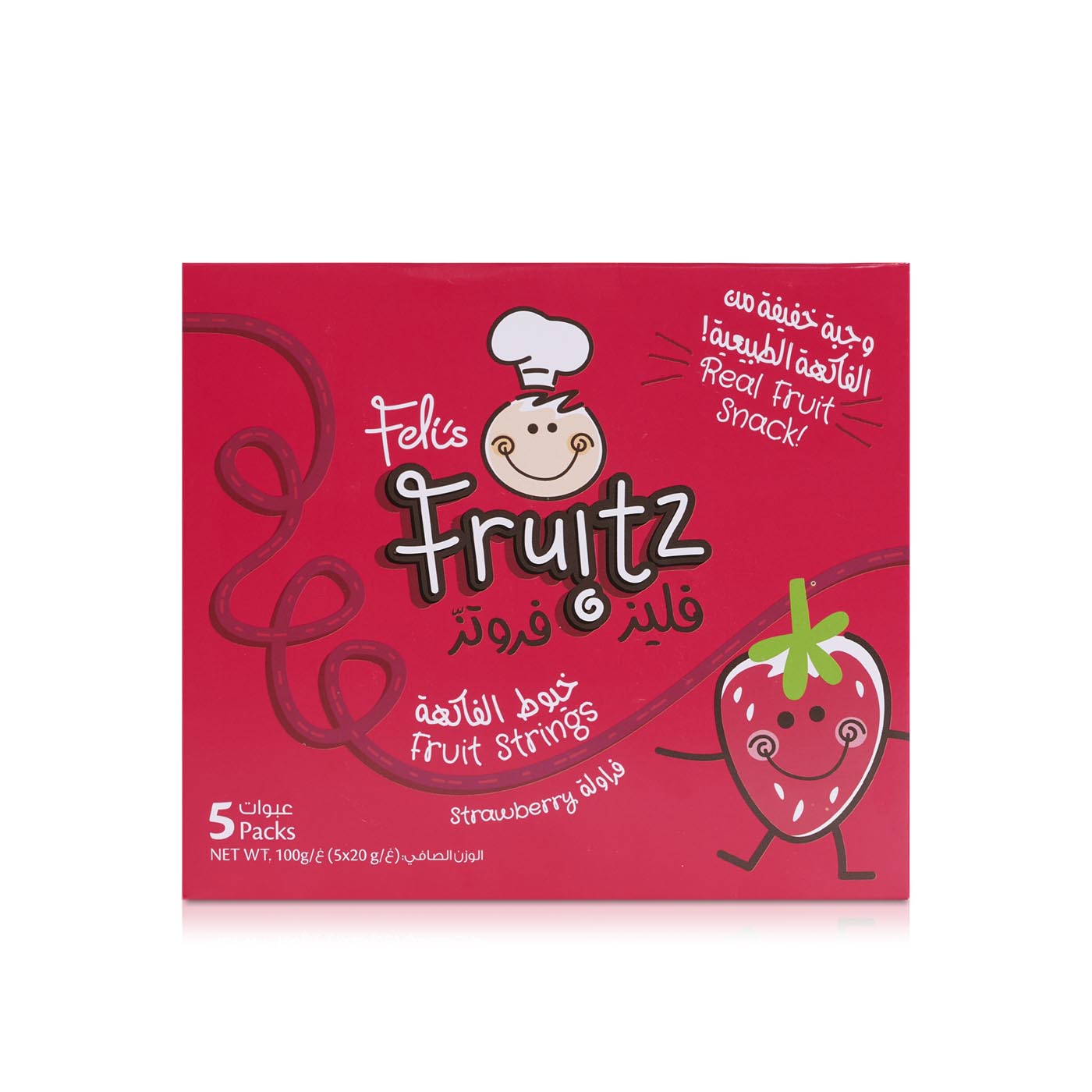 Felis Fruitz Strawberry String x 5 100g
