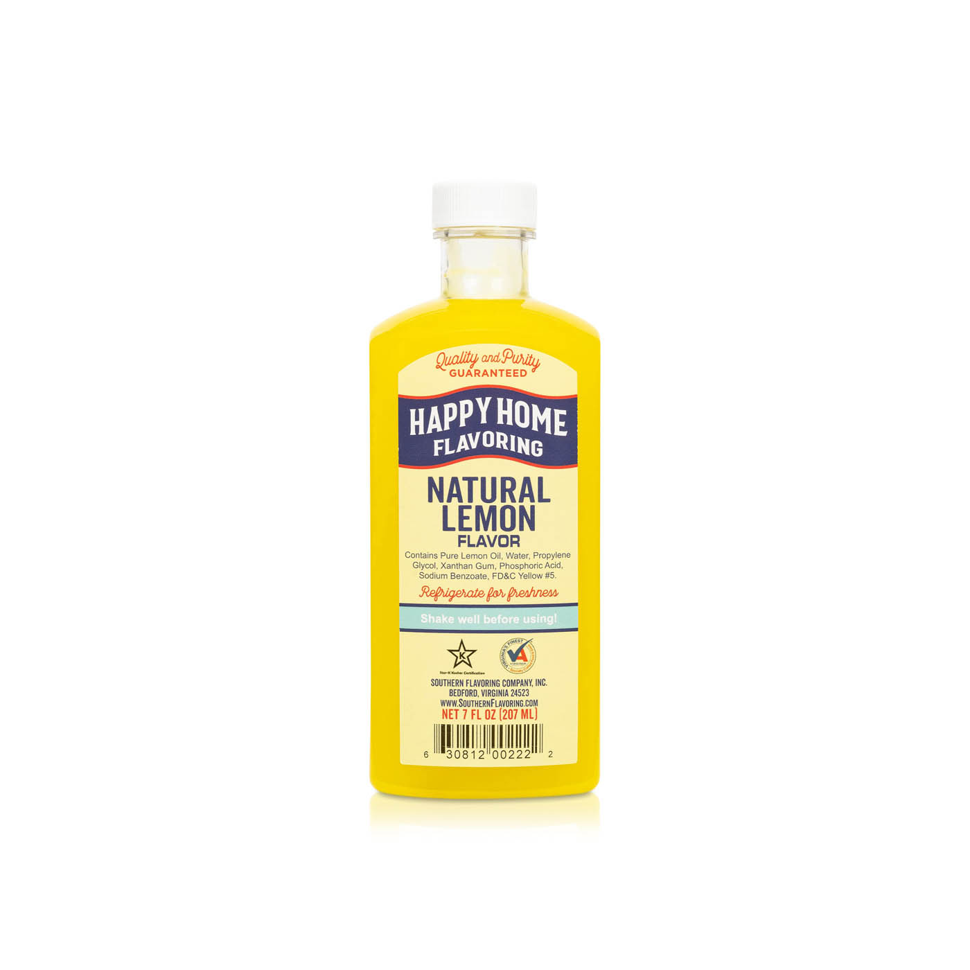 Happy Home Natural Lemon Flavouring 207ml