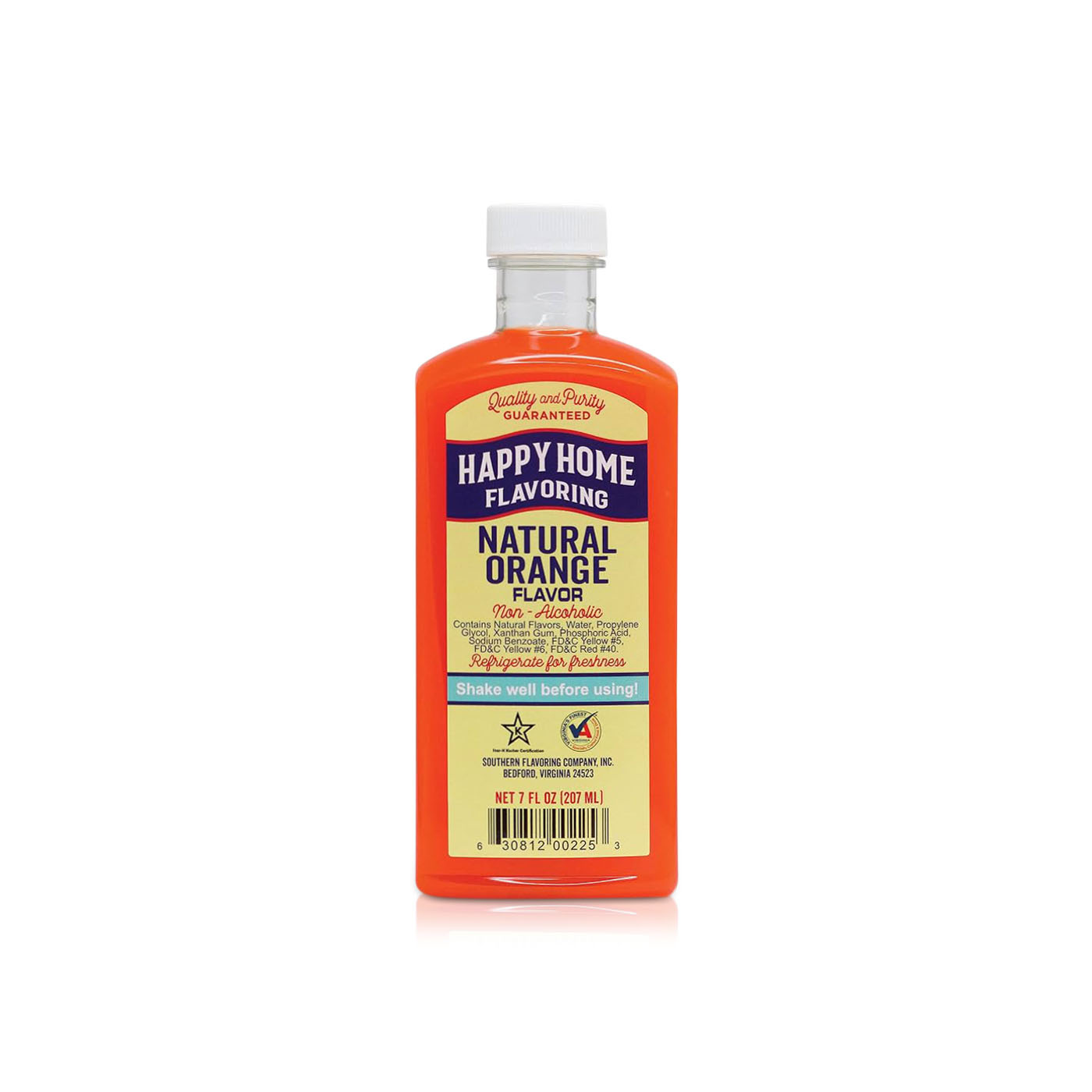 Happy Home Natural Orange Flavouring 207ml