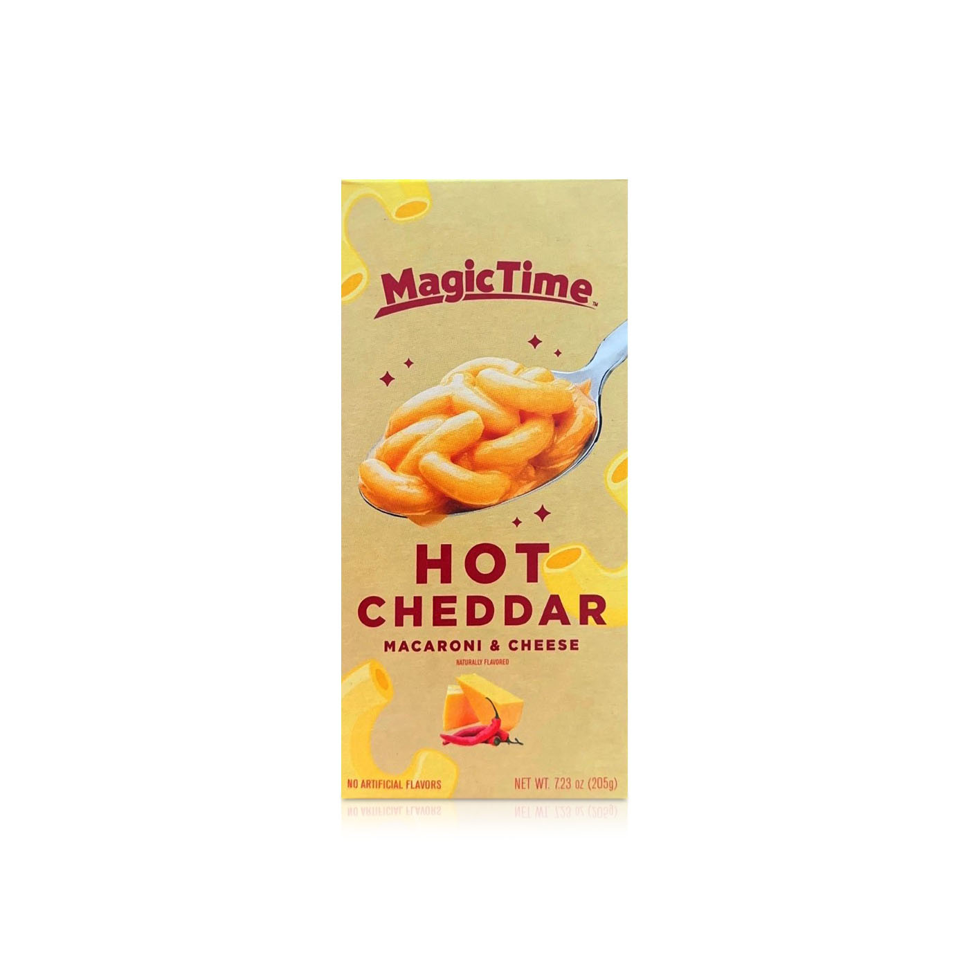 Magic Time Hot Cheddar Macaroni and Cheese 205g