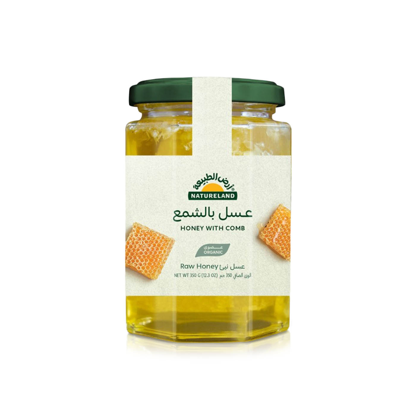 Natureland Honey with Comb 350g