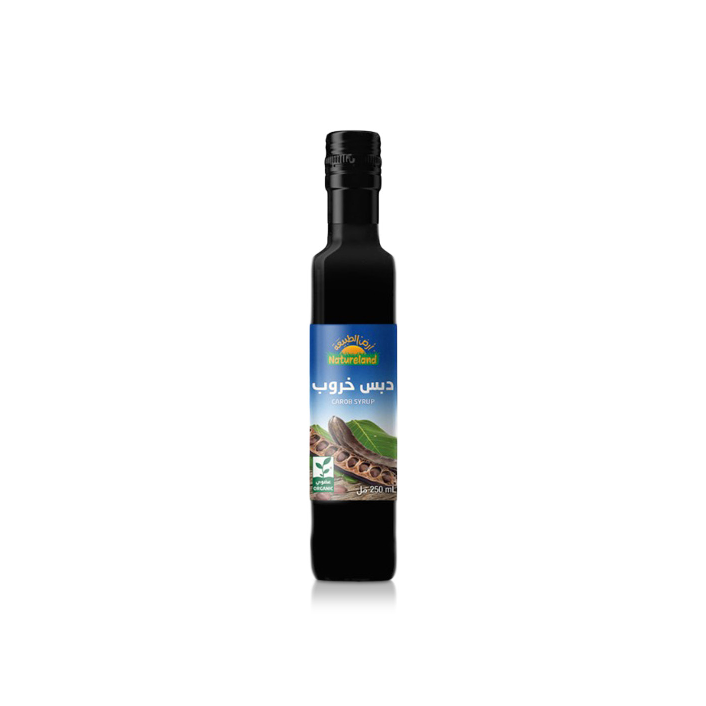 Natureland Organic Carob Syrup 250ml