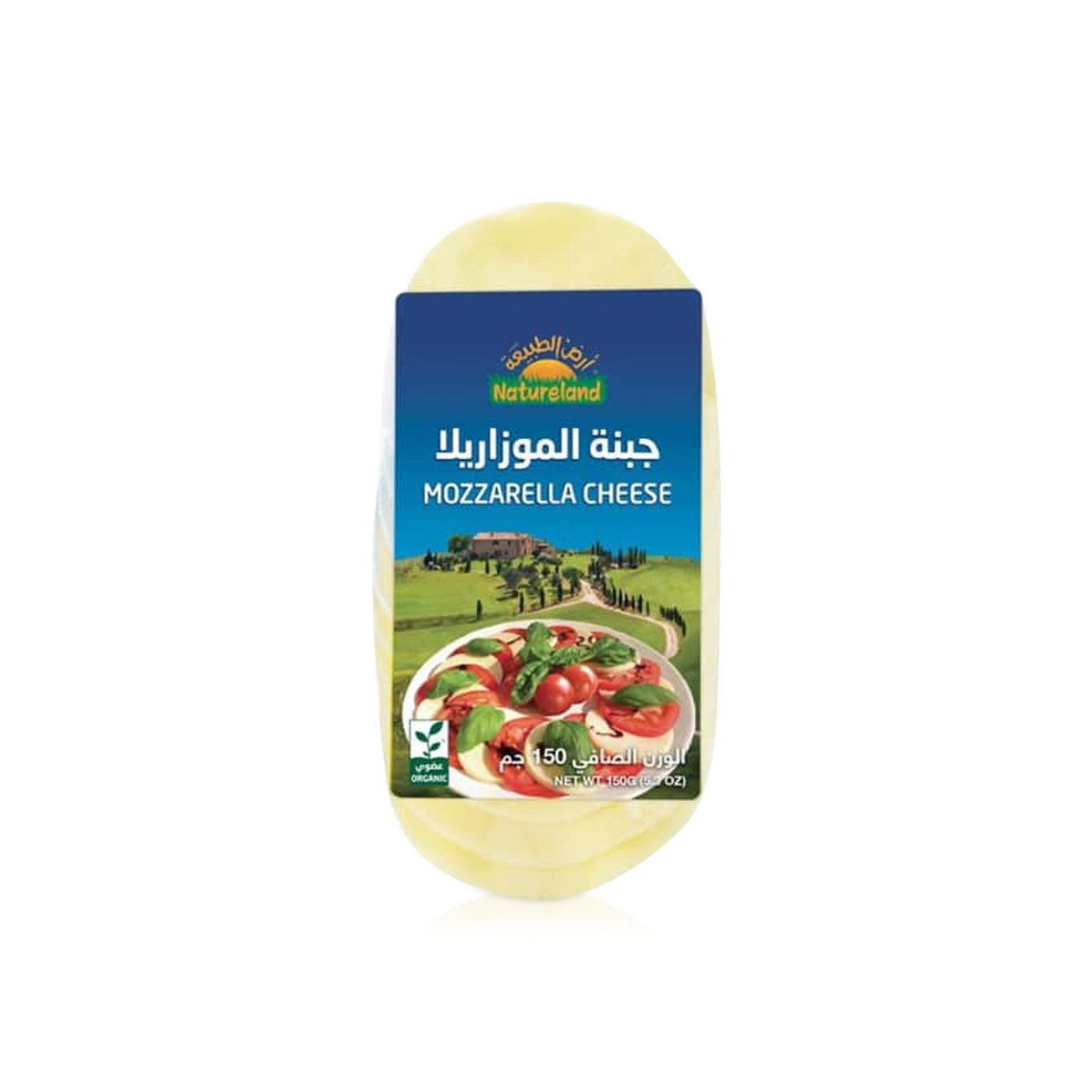 Natureland Mozzarella Cheese 150g