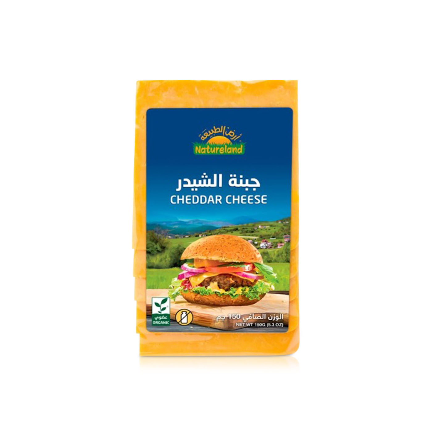 Natureland Cheddar Cheese 150g