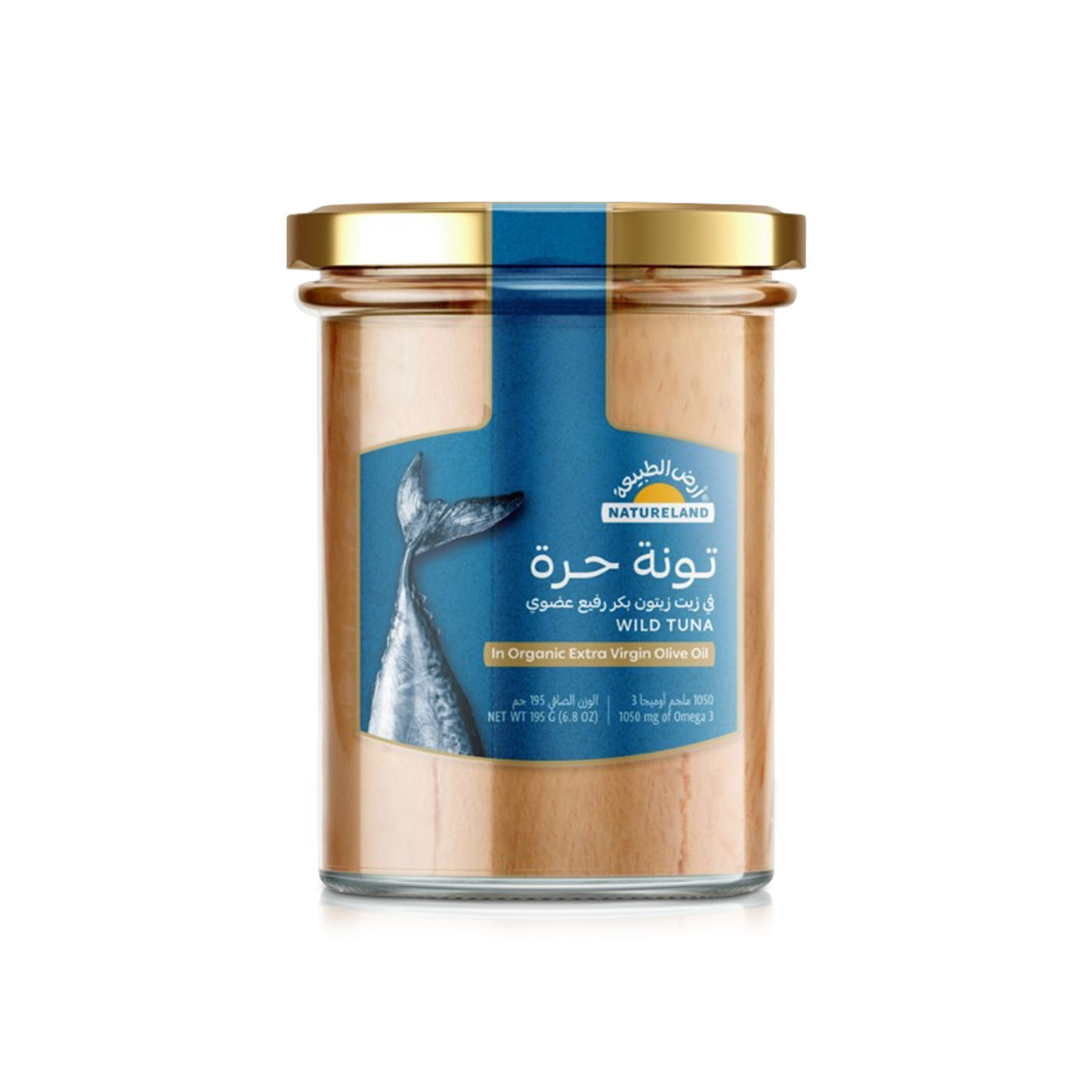 Natureland Wild Tuna in Organic Extra Virgin Olive Oil 195g