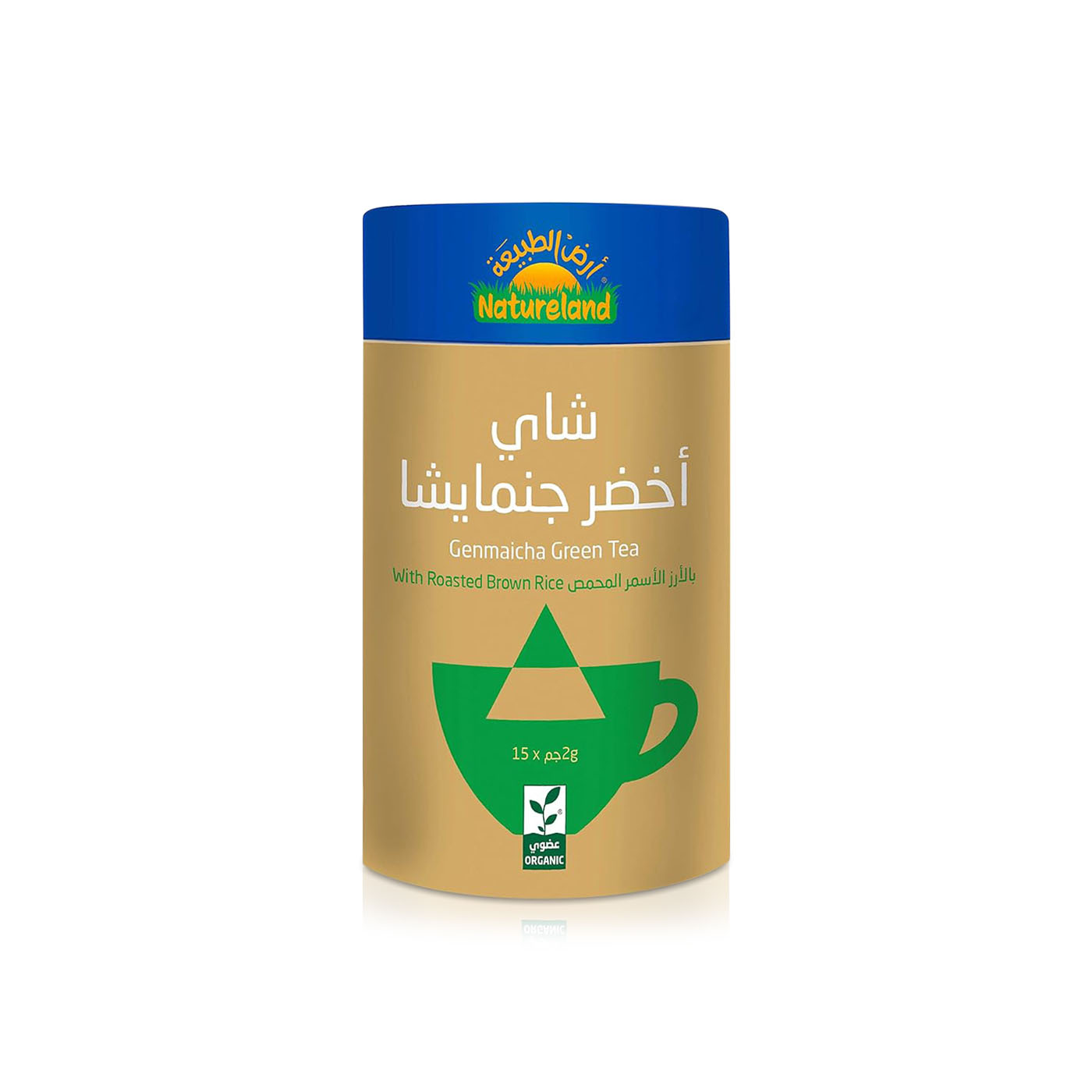 Natureland Genmaicha Green Tea 15 Bags