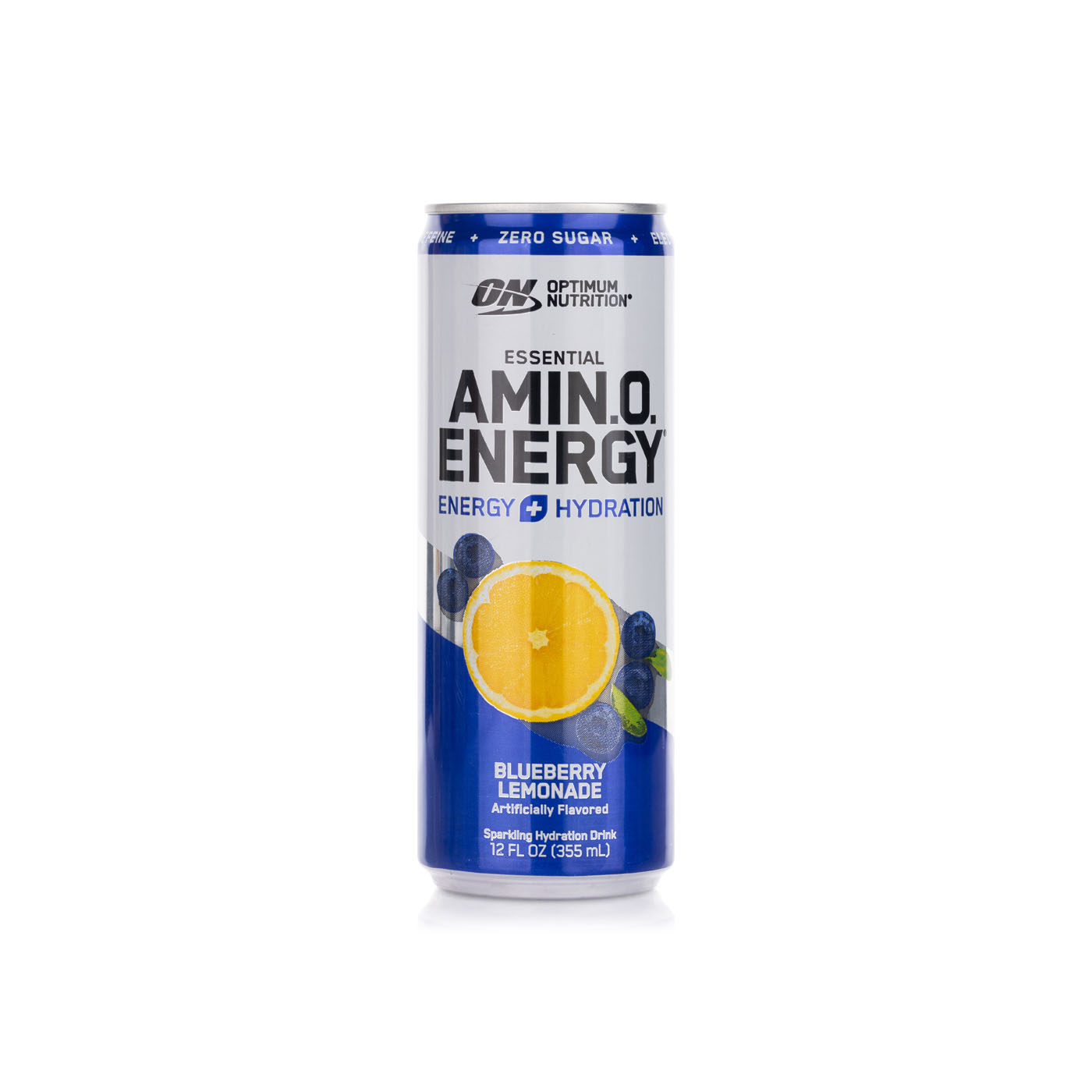 Optimum Nutrition Sparkling Amino Energy Drink Blueberry Lemonade 355ml